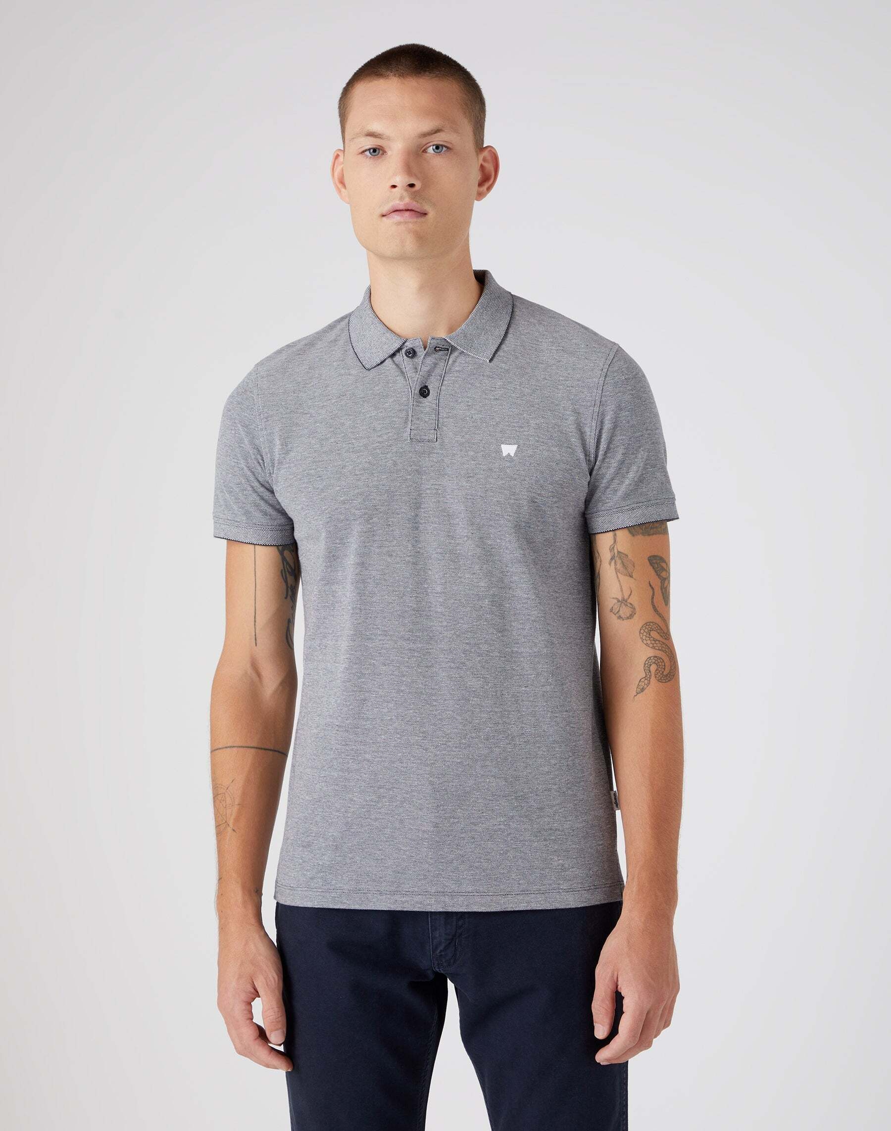 Wrangler Poloshirt »Wrangler Polos Refined Polo Shirt« von Wrangler