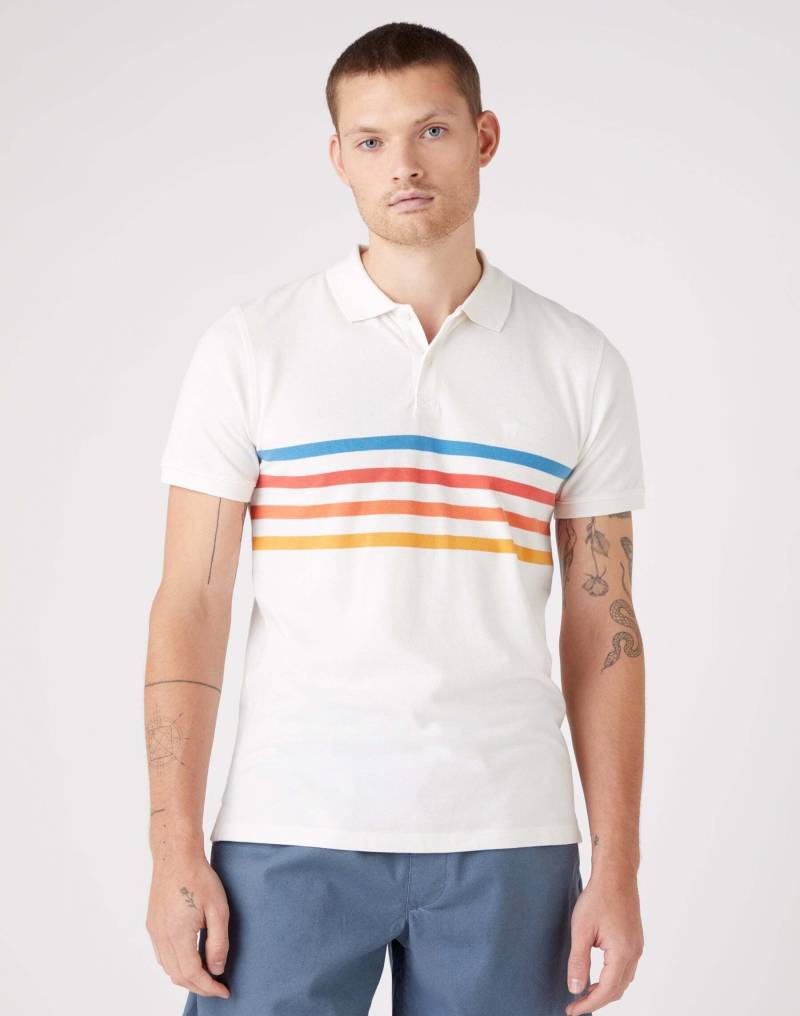 Wrangler Poloshirt »PoloshirtStripeBlock« von Wrangler