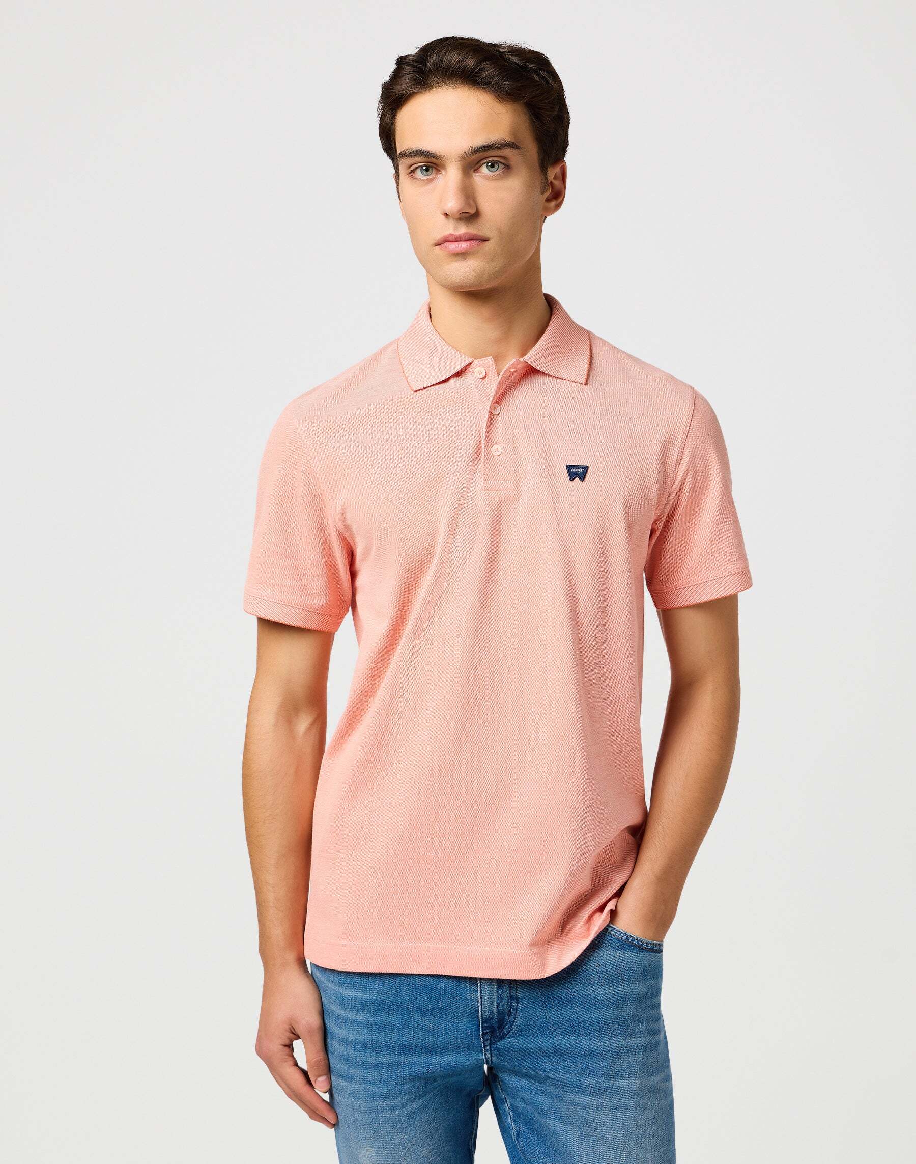 Wrangler Poloshirt »Wrangler Polo Refined Polo Shirt« von Wrangler