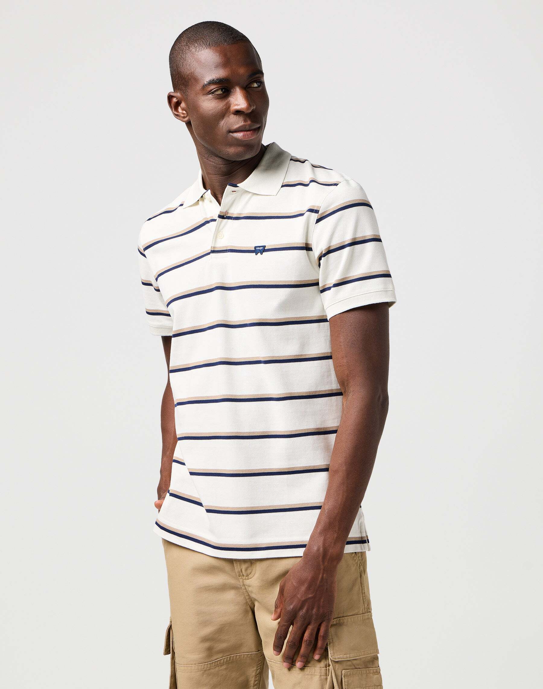 Wrangler Poloshirt »Wrangler Polo Stripe Polo Shirt« von Wrangler