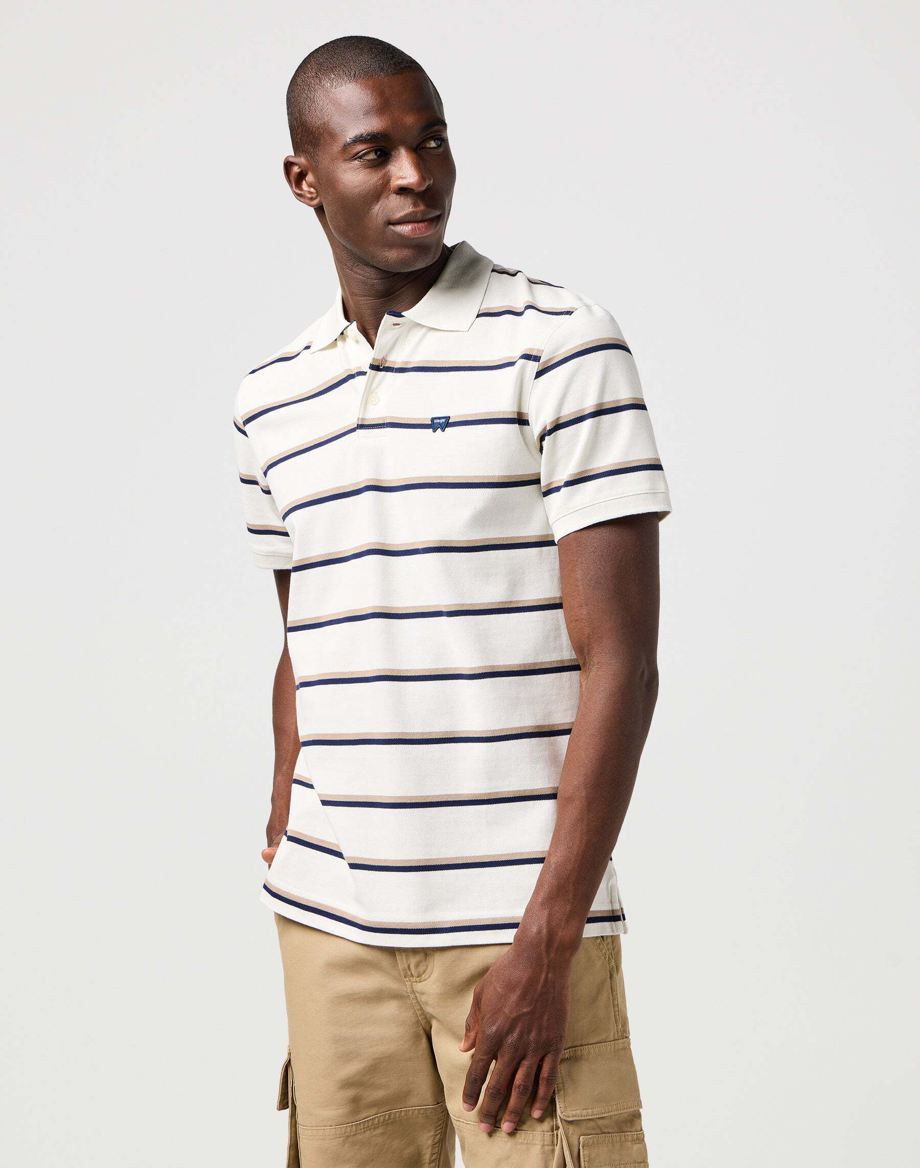 Wrangler Poloshirt »Wrangler Polo Stripe Polo Shirt« Wrangler Poloshirt »Wrangler Polo Stripe Polo Shirt« von Wrangler