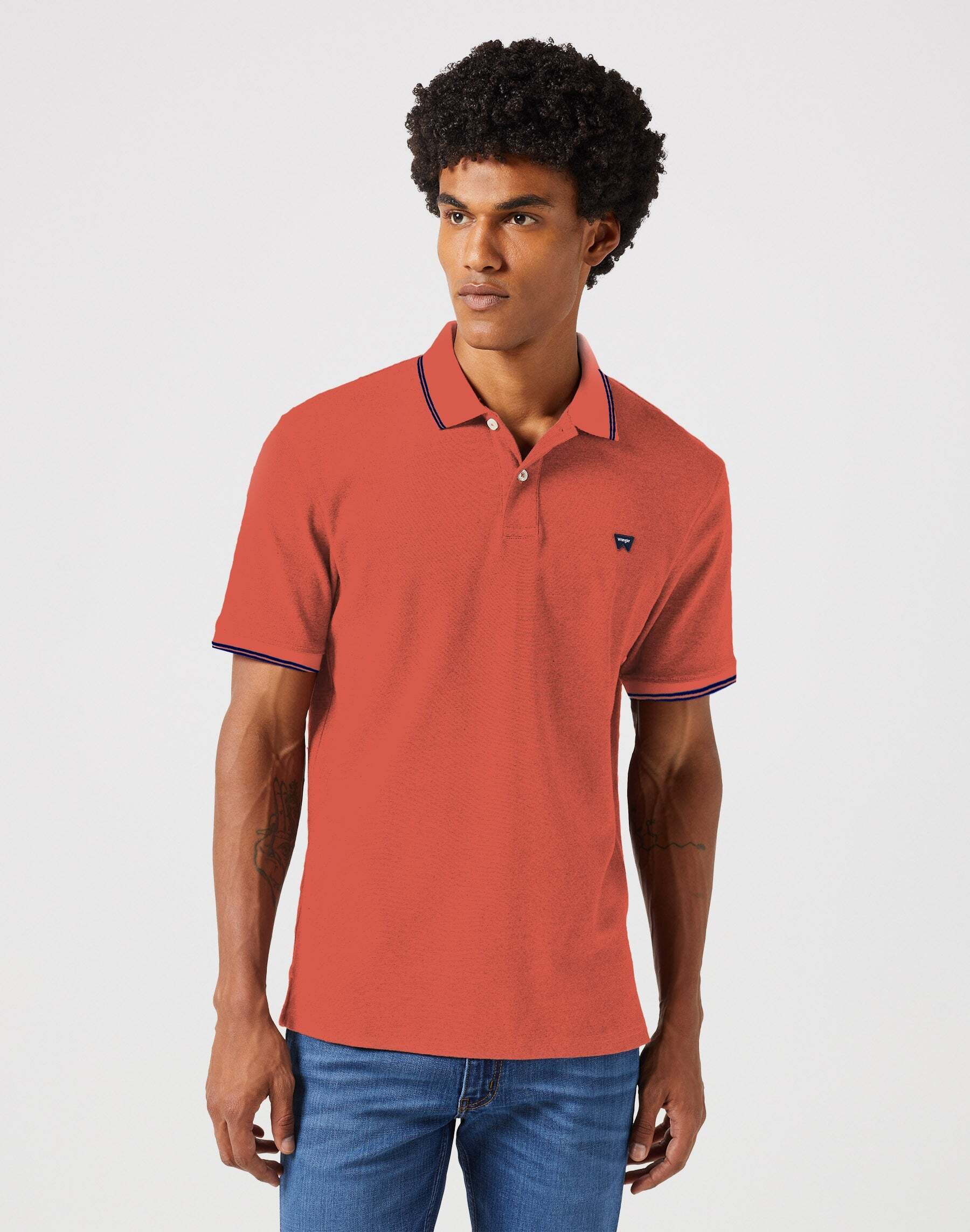 Wrangler Poloshirt »Wrangler Polos Polo Shirt« von Wrangler