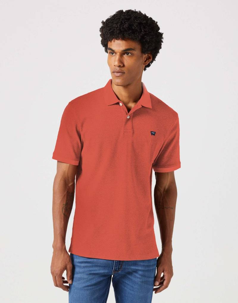 Wrangler Poloshirt »Wrangler Polos Refined Polo Shirt« von Wrangler