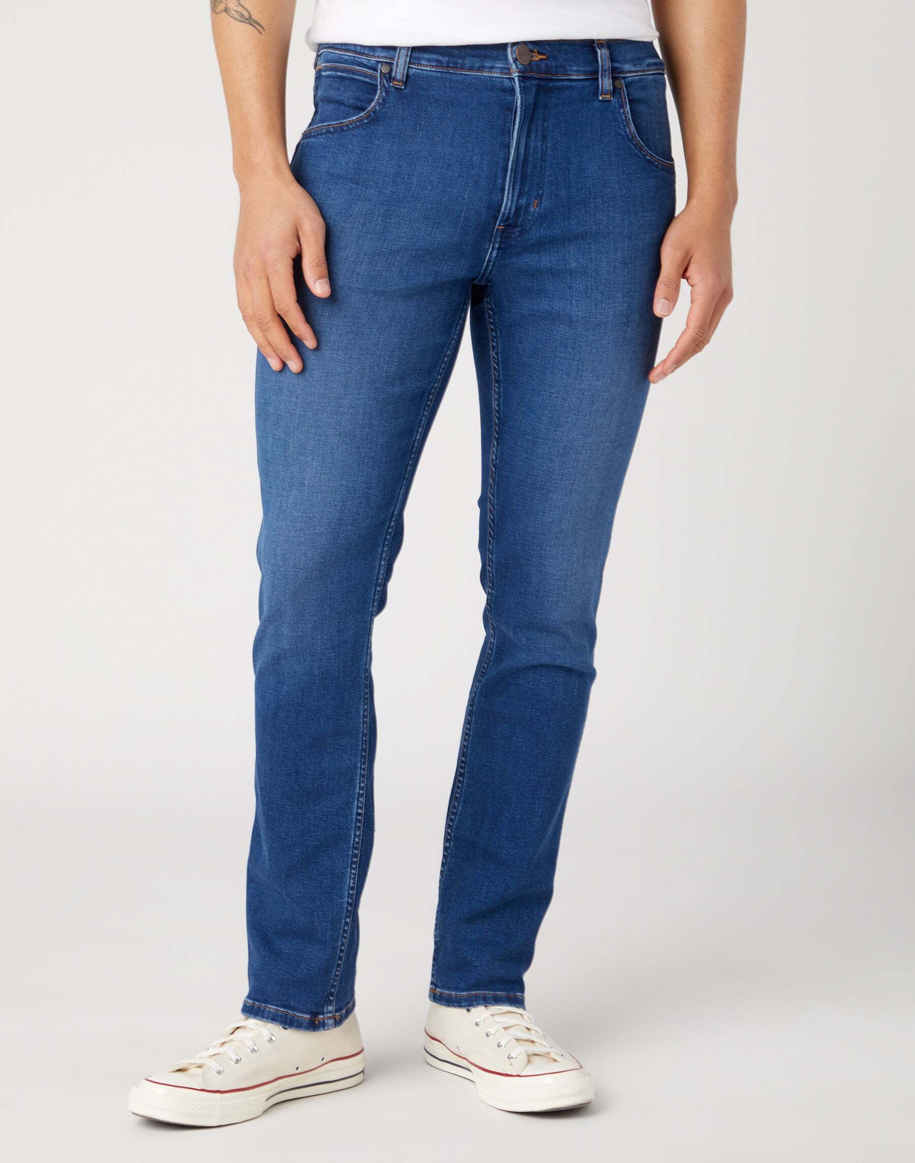 Wrangler Regular-fit-Jeans »Wrangler Jeans Greensboro Medium Stretch« von Wrangler