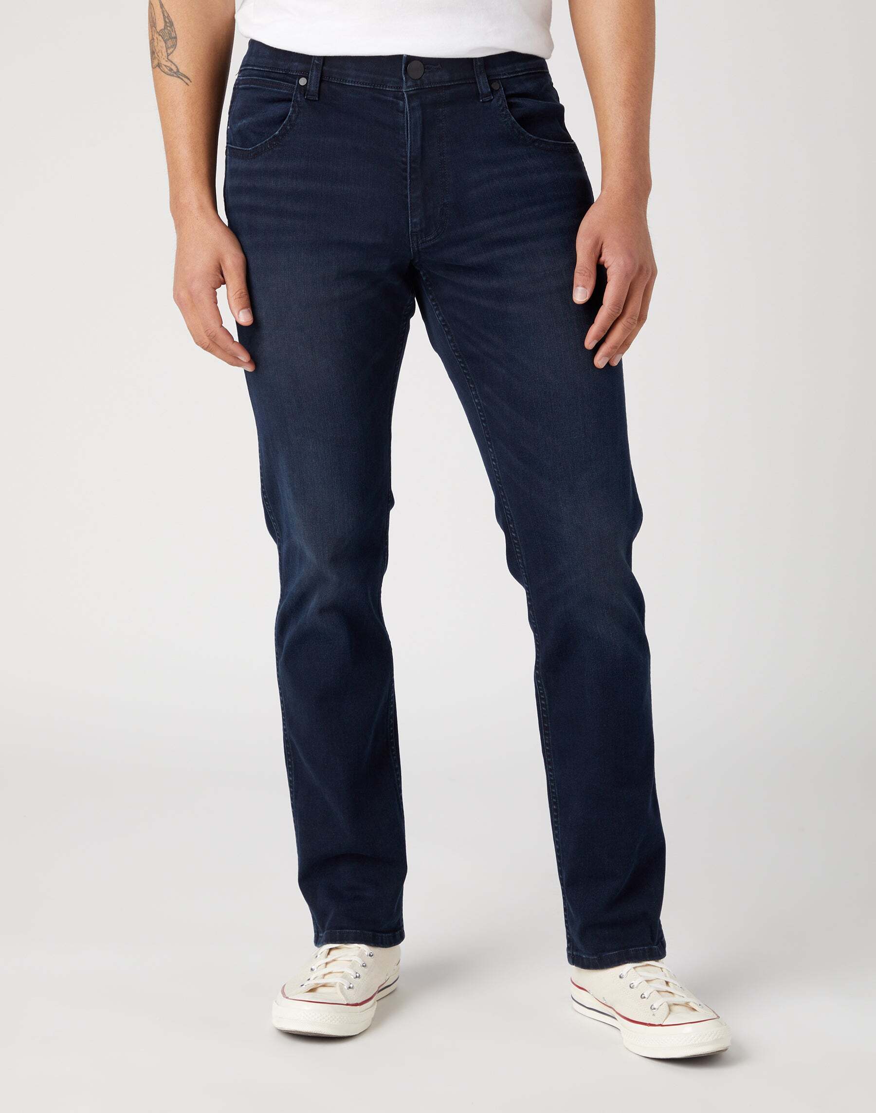 Wrangler Regular-fit-Jeans »Wrangler Jeans Greensboro Medium Stretch« von Wrangler