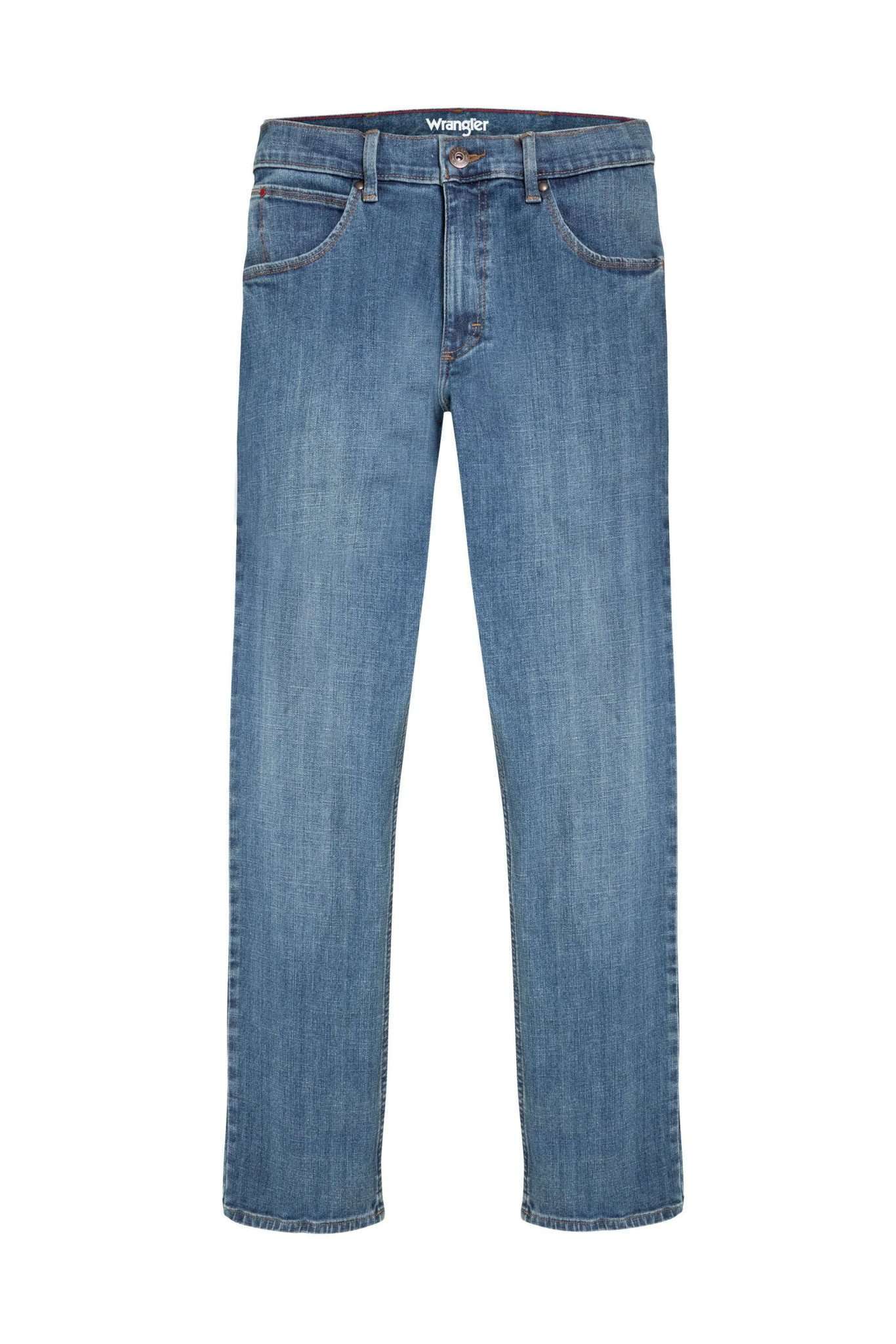 Wrangler Regular-fit-Jeans »Wrangler Jeans Regular Fit Authentic Straight« von Wrangler