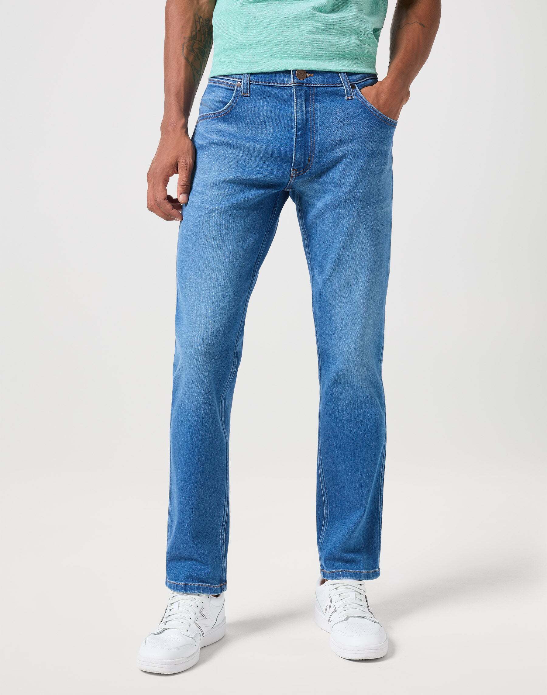 Wrangler Regular-fit-Jeans »Wrangler Jeans Greensboro High Stretch« Wrangler Regular-fit-Jeans »Wrangler Jeans Greensboro High Stretch« von Wrangler