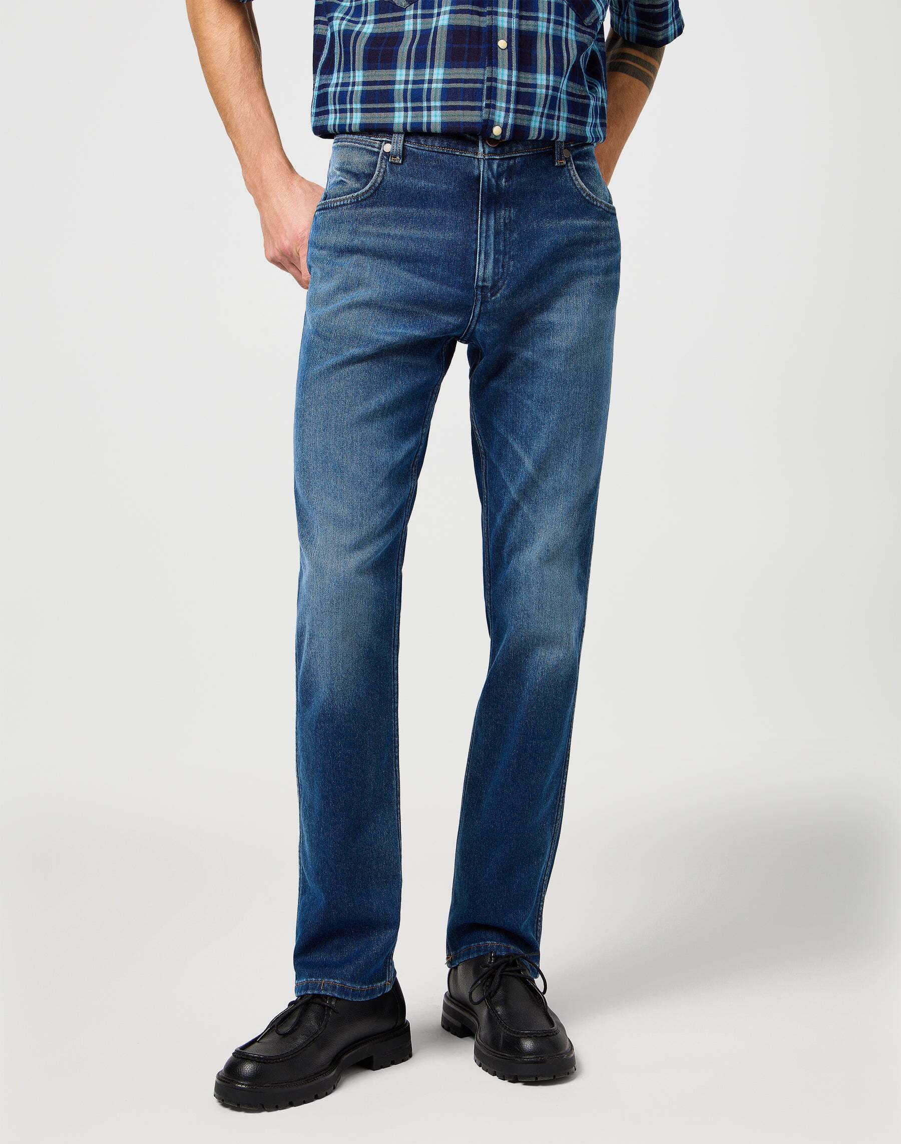 Wrangler Regular-fit-Jeans »Wrangler Jeans Greensboro« von Wrangler