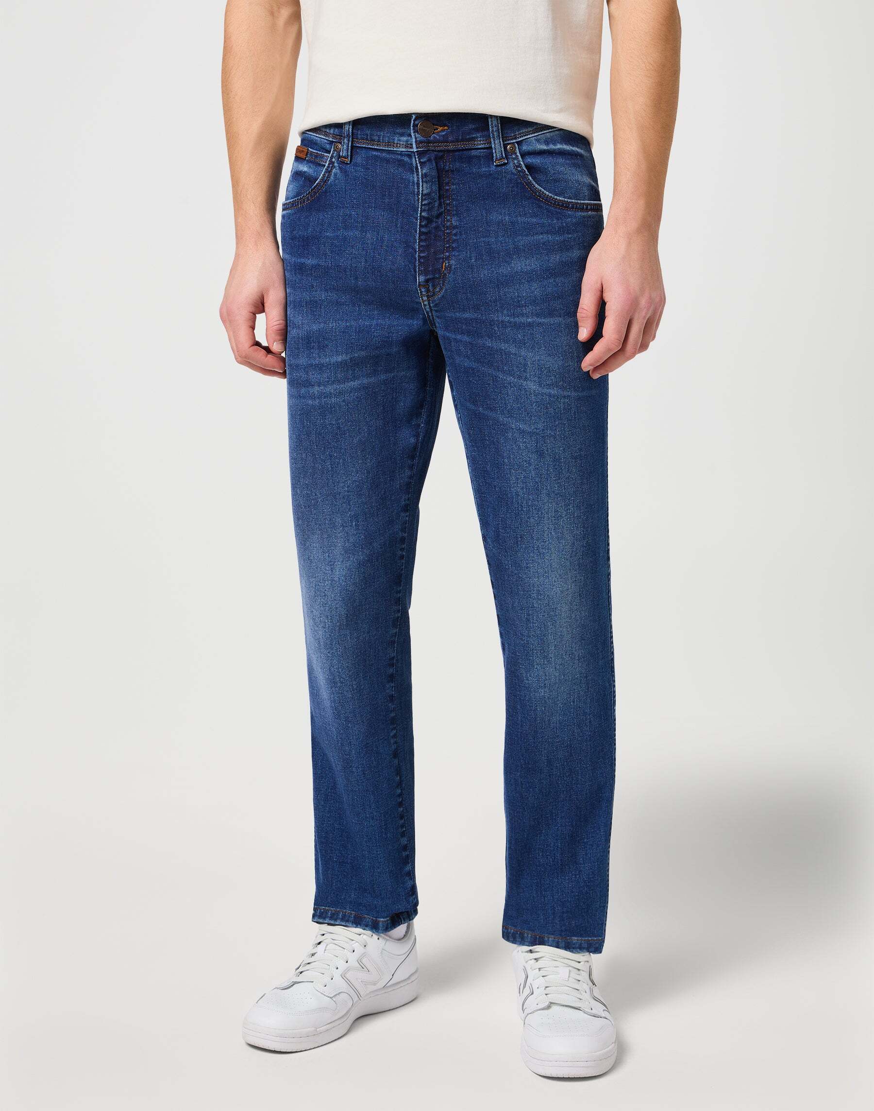 Wrangler Regular-fit-Jeans »Wrangler Jeans Straight Leg Texas Low Stretch« Wrangler Regular-fit-Jeans »Wrangler Jeans Straight Leg Texas Low Stretch« von Wrangler