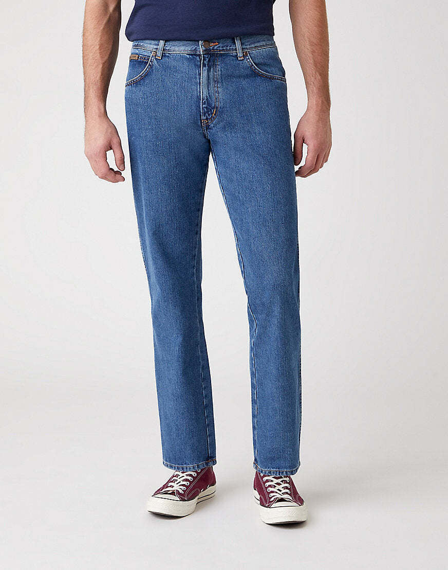 Wrangler Regular-fit-Jeans »Wrangler Jeans Straight Leg Texas« von Wrangler