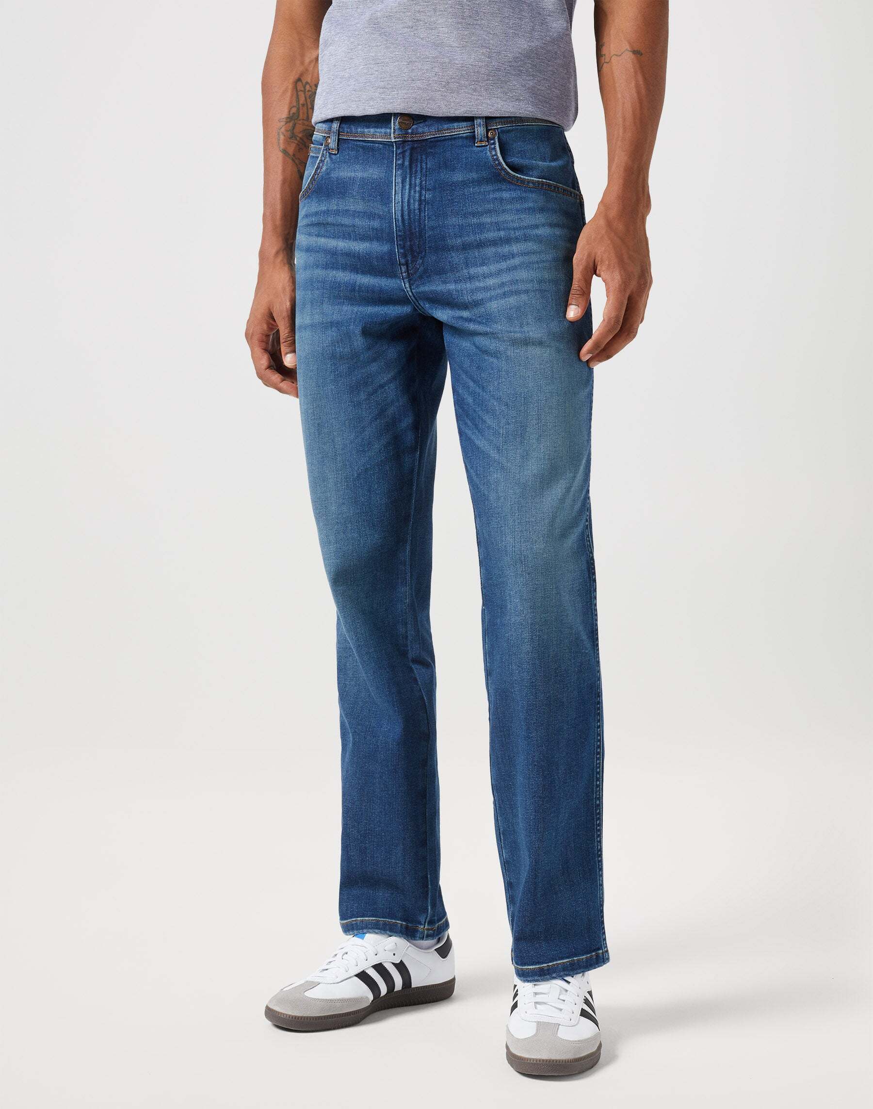 Wrangler Regular-fit-Jeans »Wrangler Jeans Texas Low Stretch« von Wrangler