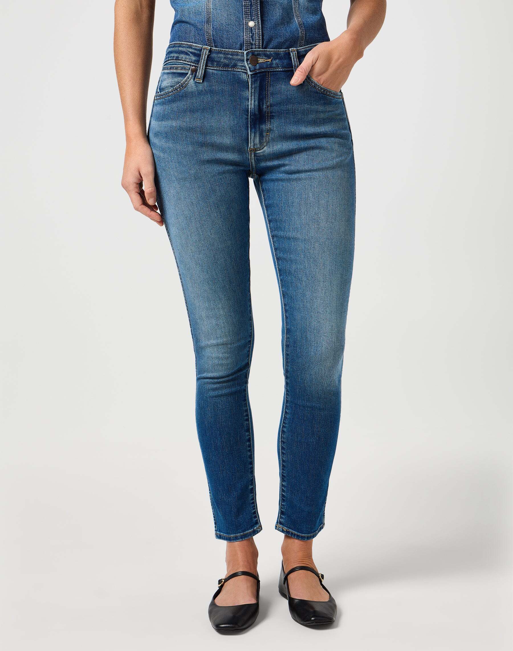 Wrangler Skinny-fit-Jeans »Wrangler Jeans Sienna« Wrangler Skinny-fit-Jeans »Wrangler Jeans Sienna« von Wrangler