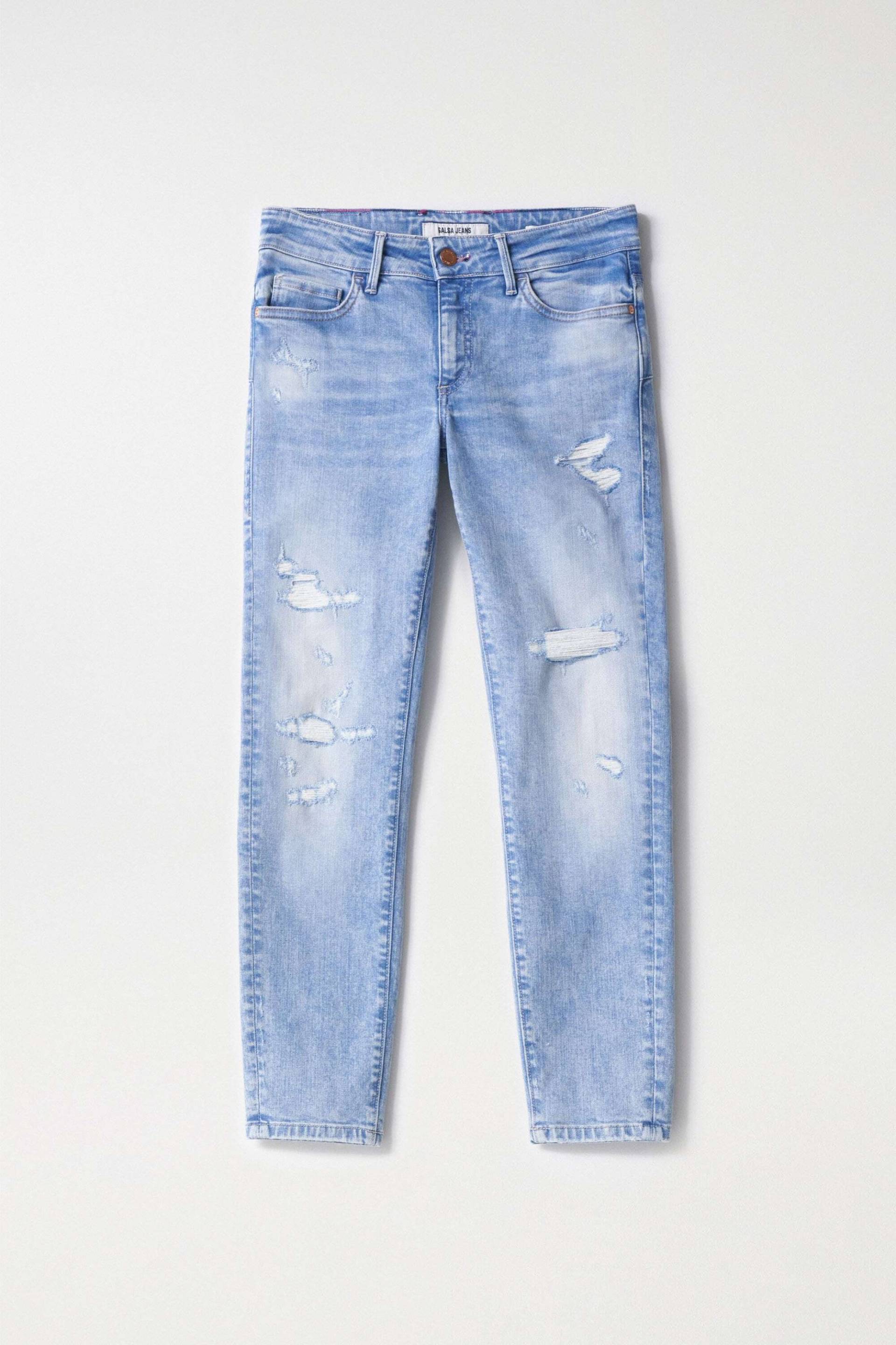 Wrangler Slim-fit-Jeans »Salsa Jeans Jeans Wonder Destroyed« von Wrangler