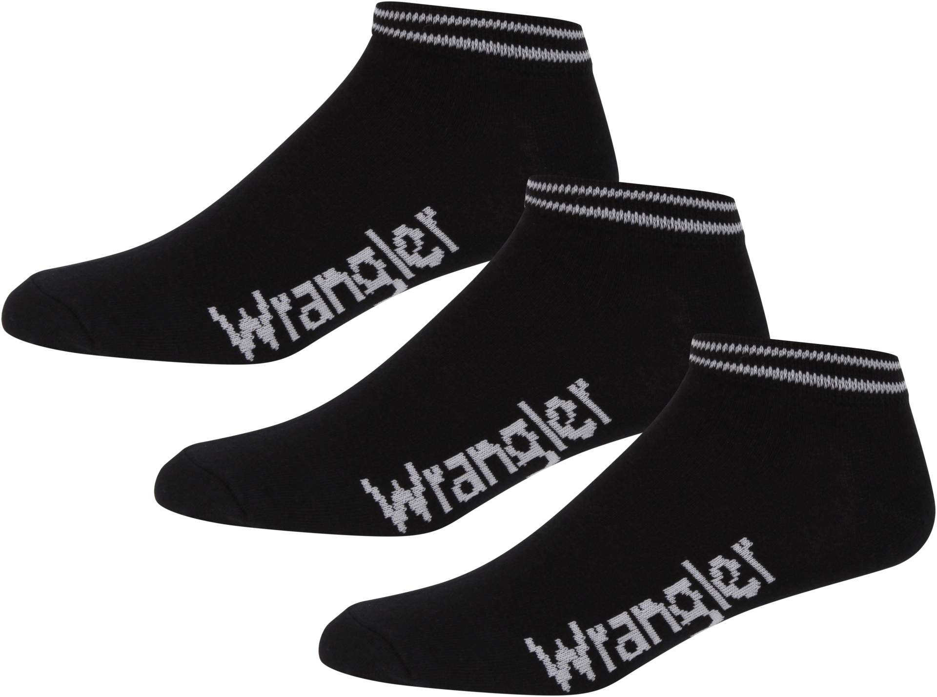 Wrangler Sneakersocken »DUFFY«, (3 Paar), mit Logoschriftzug von Wrangler