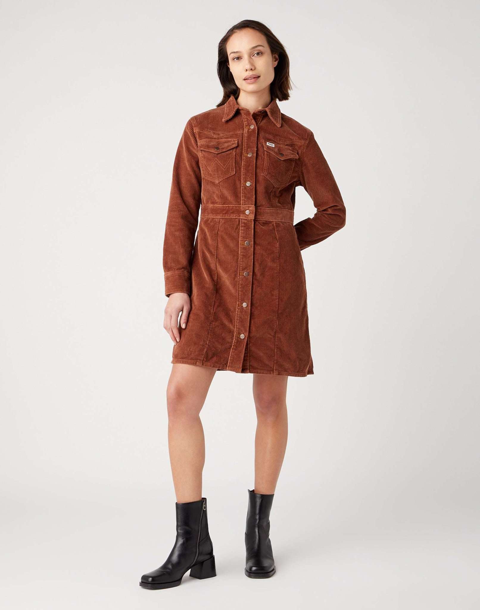 Wrangler Sommerkleid »Kleider Slim Western Dress« Wrangler Sommerkleid »Kleider Slim Western Dress« von Wrangler