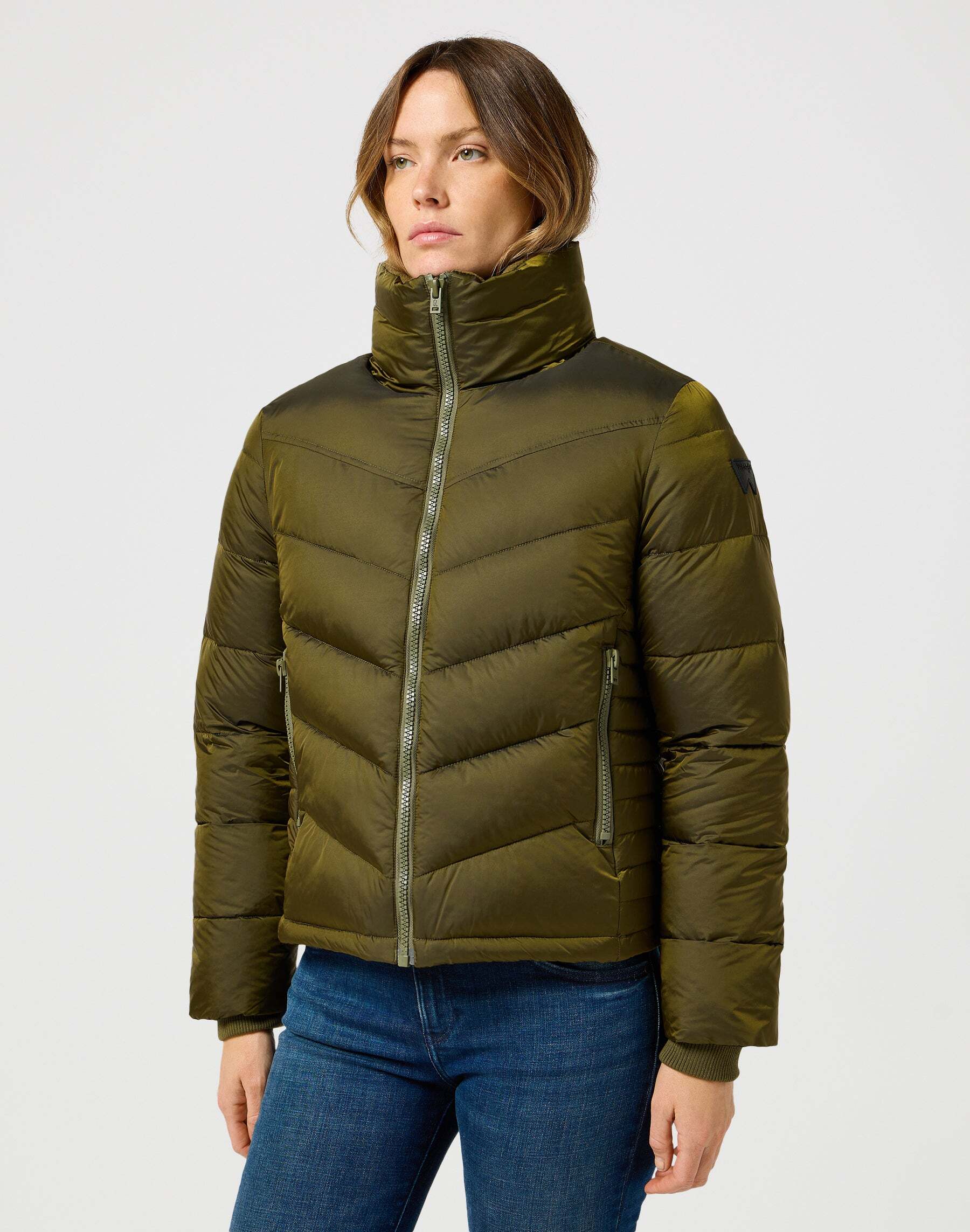 Wrangler Steppjacke »Wrangler Steppjacke Short Puffer Jacket« von Wrangler