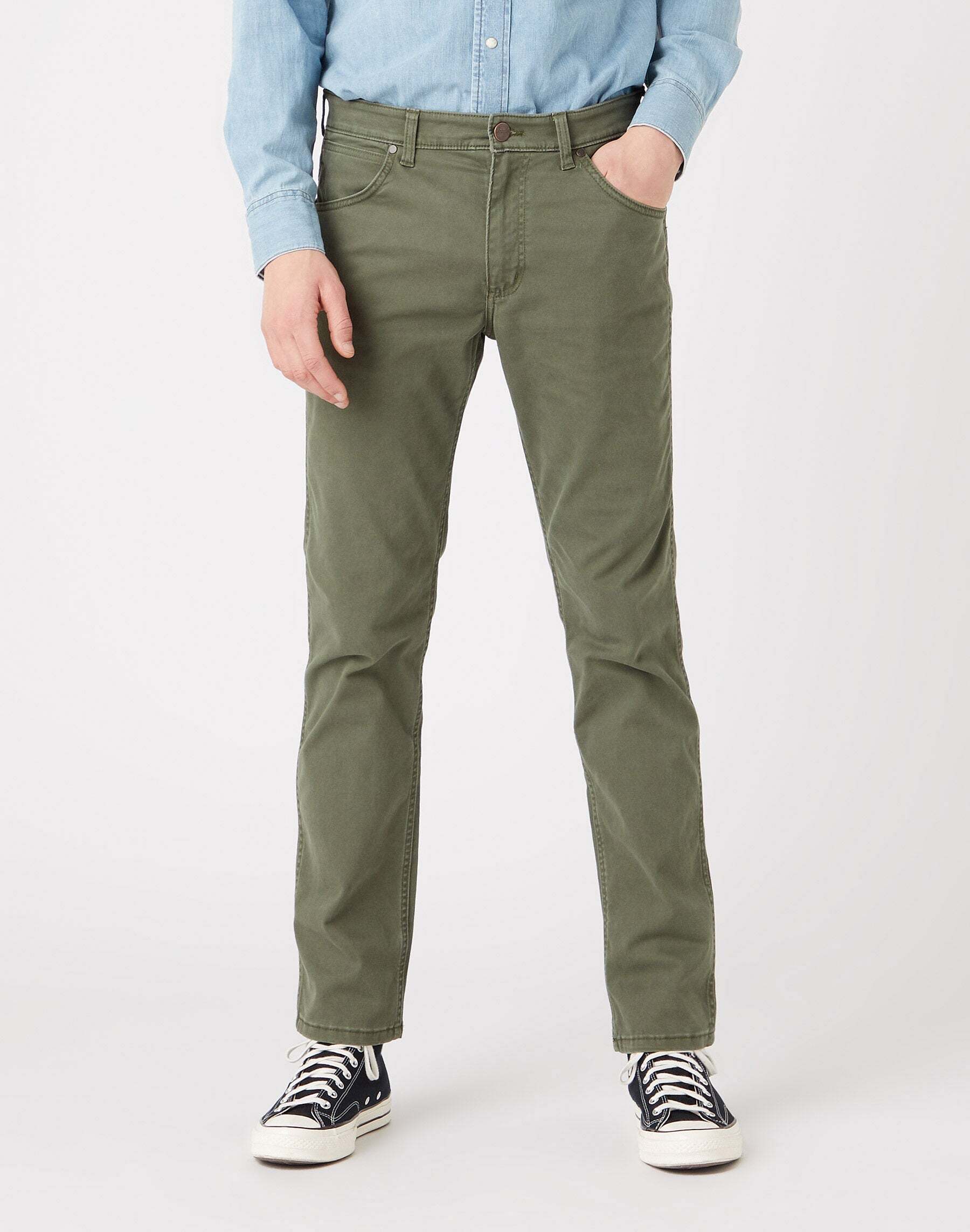 Wrangler Stoffhose »Jeans Straight Leg Greensboro« Wrangler Stoffhose »Jeans Straight Leg Greensboro« von Wrangler