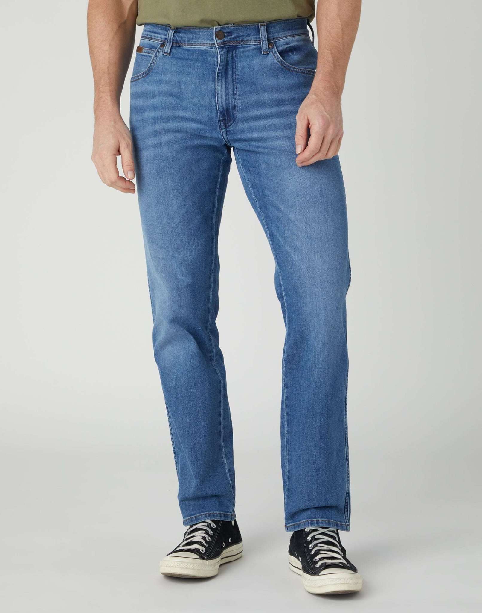 Wrangler Straight-Jeans »Wrangler Jeans Texas Medium Stretch« von Wrangler