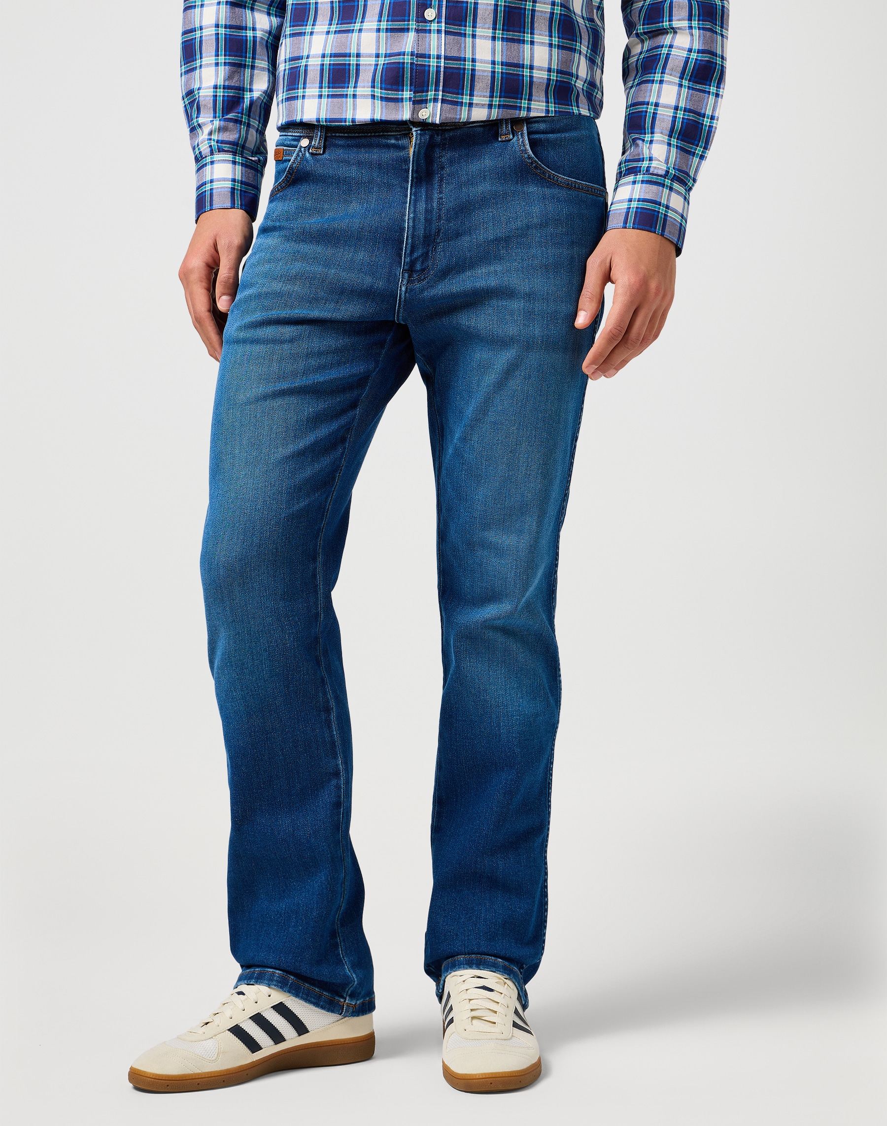 Wrangler Straight-Jeans »TEXAS FREE TO STRETCH«, Free to stretch material Wrangler Straight-Jeans »TEXAS FREE TO STRETCH«, Free to stretch material von Wrangler
