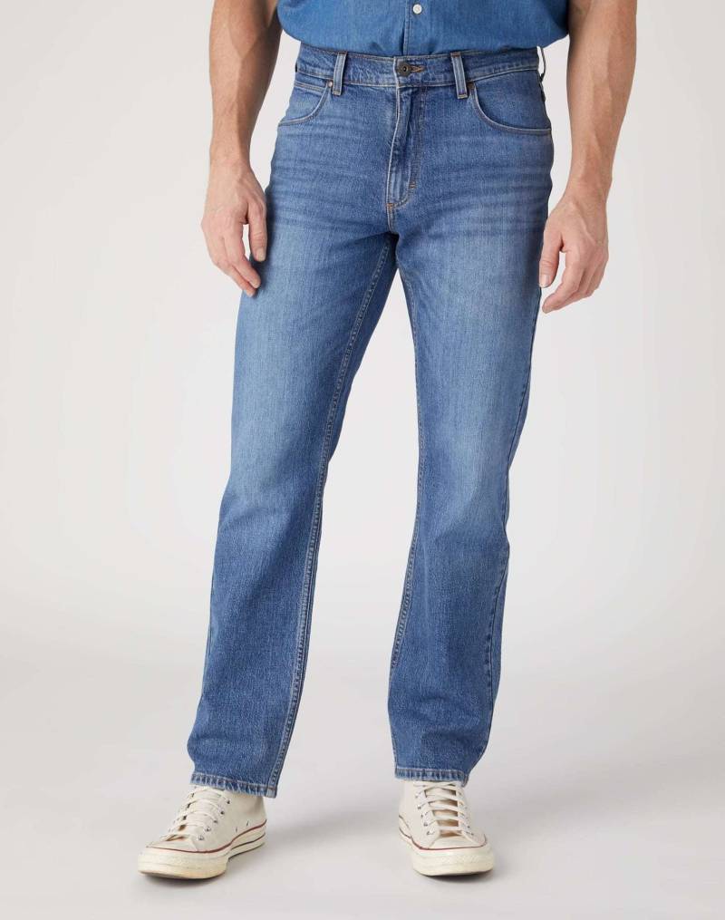 Wrangler Straight-Jeans »Wrangler Jeans Straight Fit Straight Low Stretch« von Wrangler