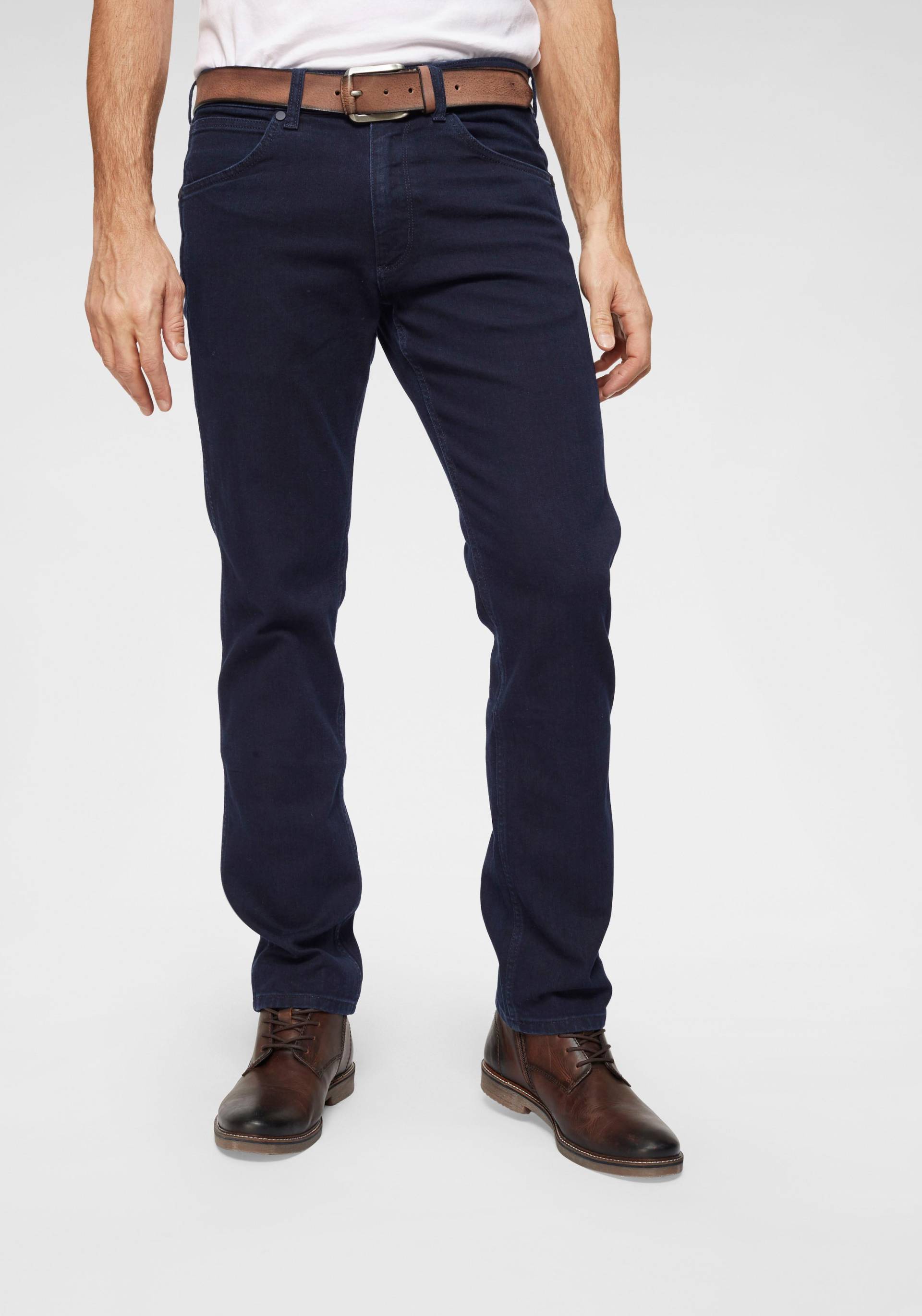 Wrangler Stretch-Jeans »Greensboro«, Regular Straight fit Wrangler Stretch-Jeans »Greensboro«, Regular Straight fit von Wrangler