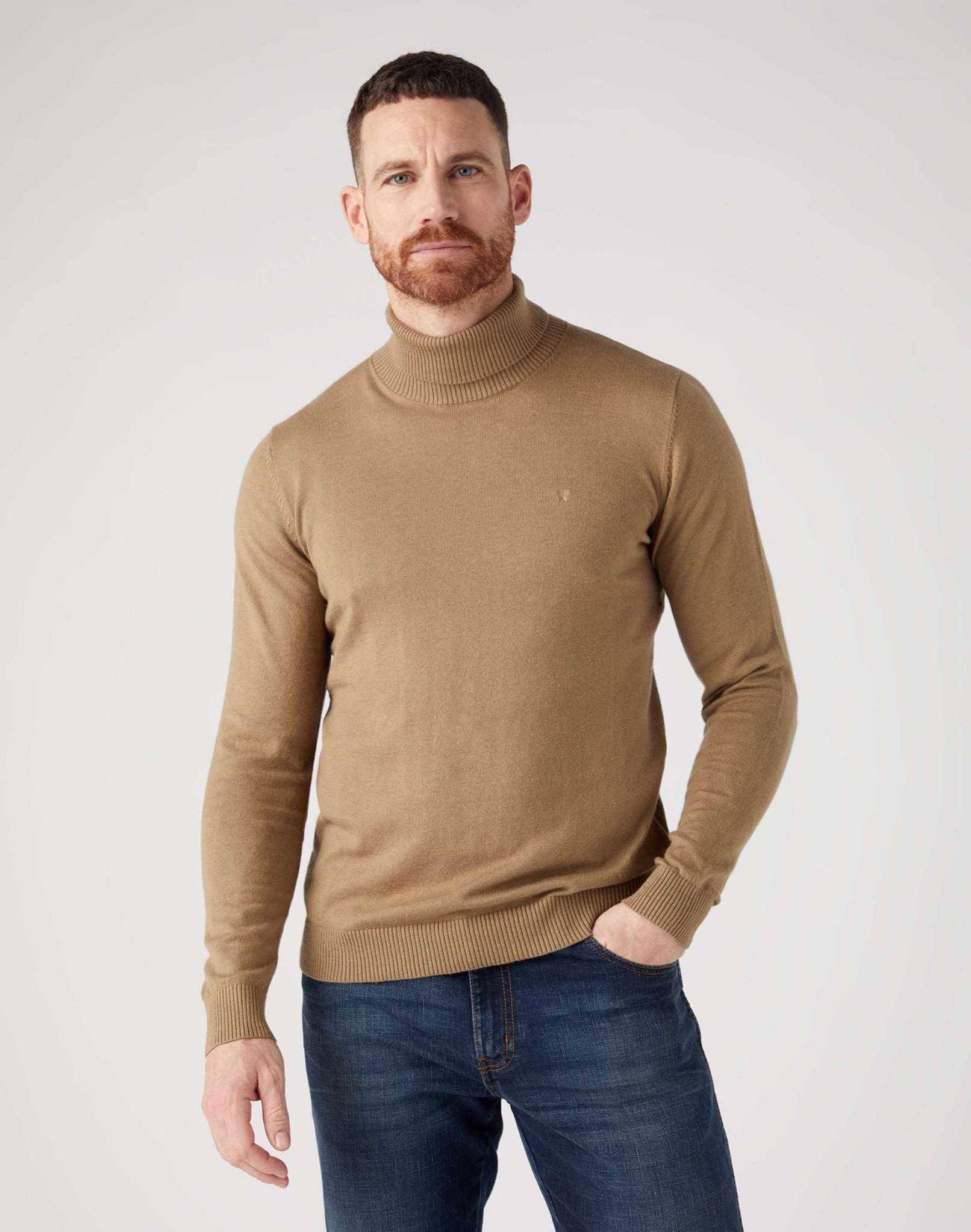 Wrangler Strickpullover »Wrangler Pullover Roll Neck Knit« von Wrangler