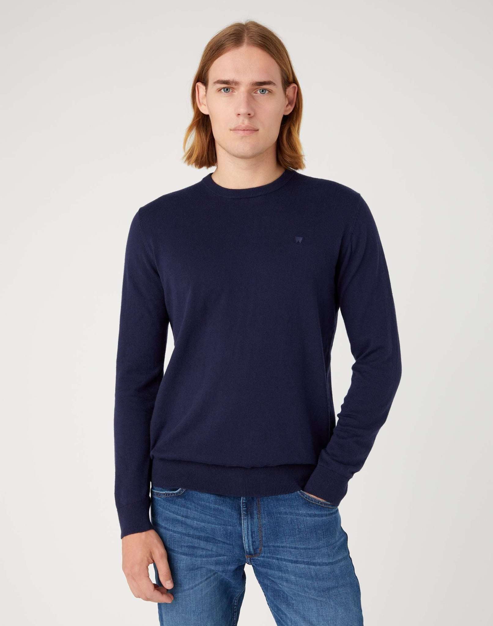 Wrangler Strickpullover »Strickpullover Crew« von Wrangler