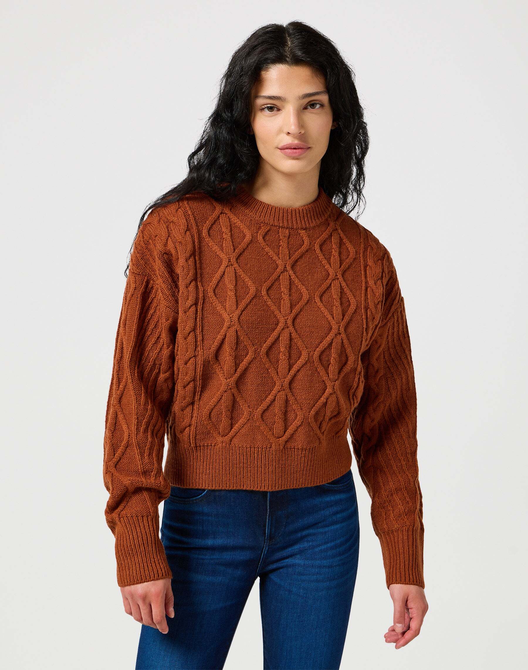 Wrangler Strickpullover »Wrangler Pullover Cable Knit Sweater« Wrangler Strickpullover »Wrangler Pullover Cable Knit Sweater« von Wrangler