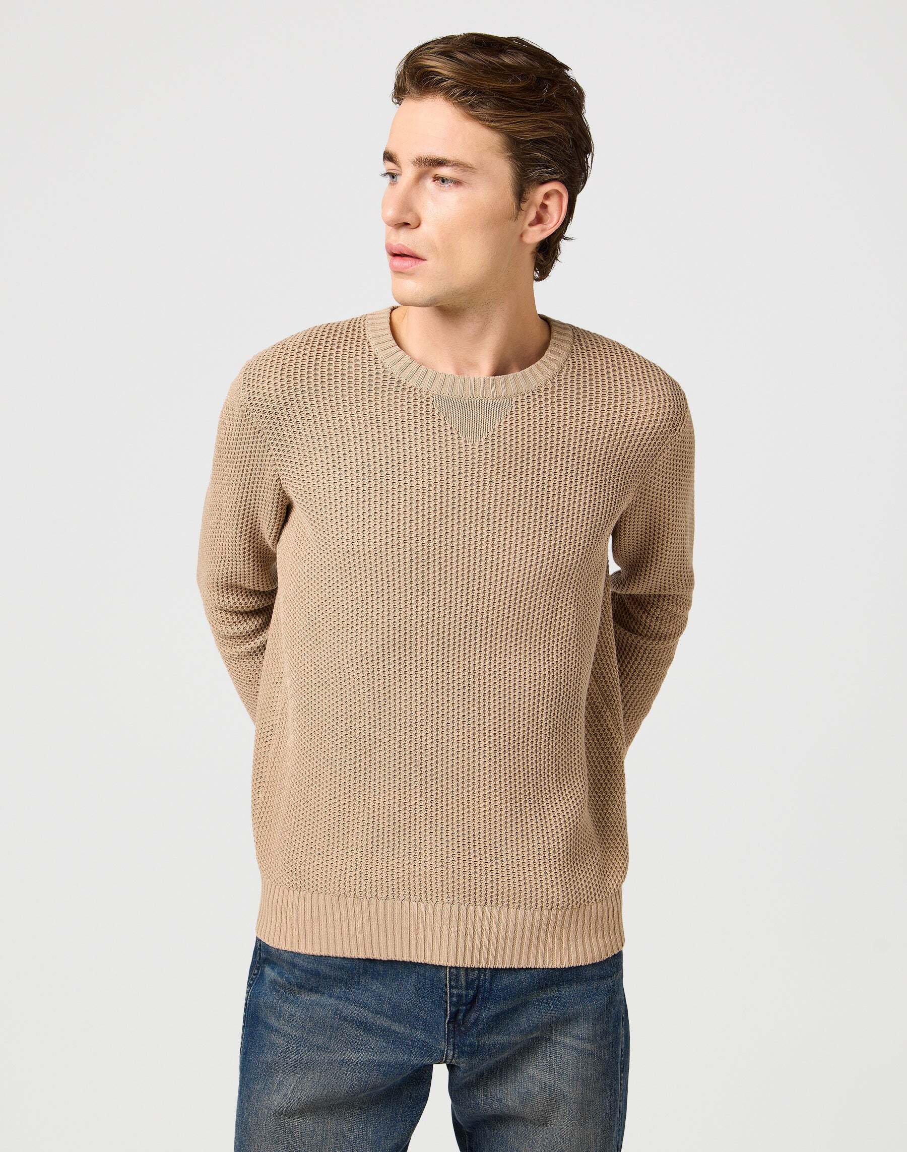 Wrangler Strickpullover »Wrangler Pullover Crewneck Sweater« von Wrangler