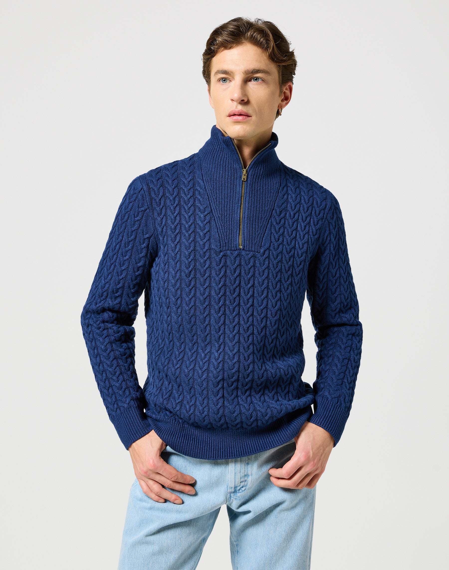 Wrangler Strickpullover »Wrangler Pullover Half Zip Knit« Wrangler Strickpullover »Wrangler Pullover Half Zip Knit« von Wrangler