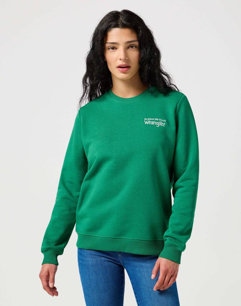 Wrangler Strickpullover »Wrangler Pullover Regular Sweat« von Wrangler