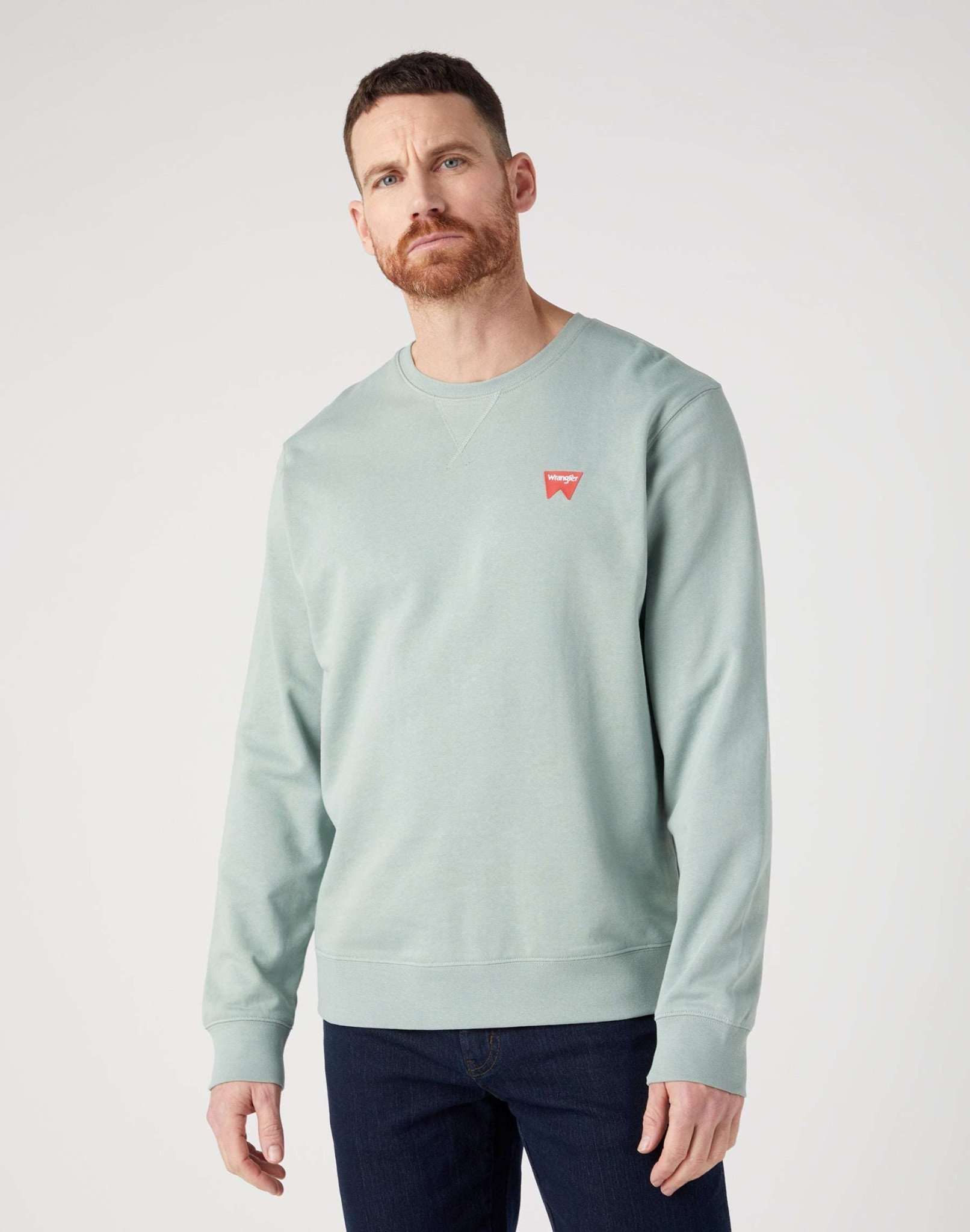 Wrangler Sweatshirt »Wrangler Sweatshirts Sign Off Crew« von Wrangler