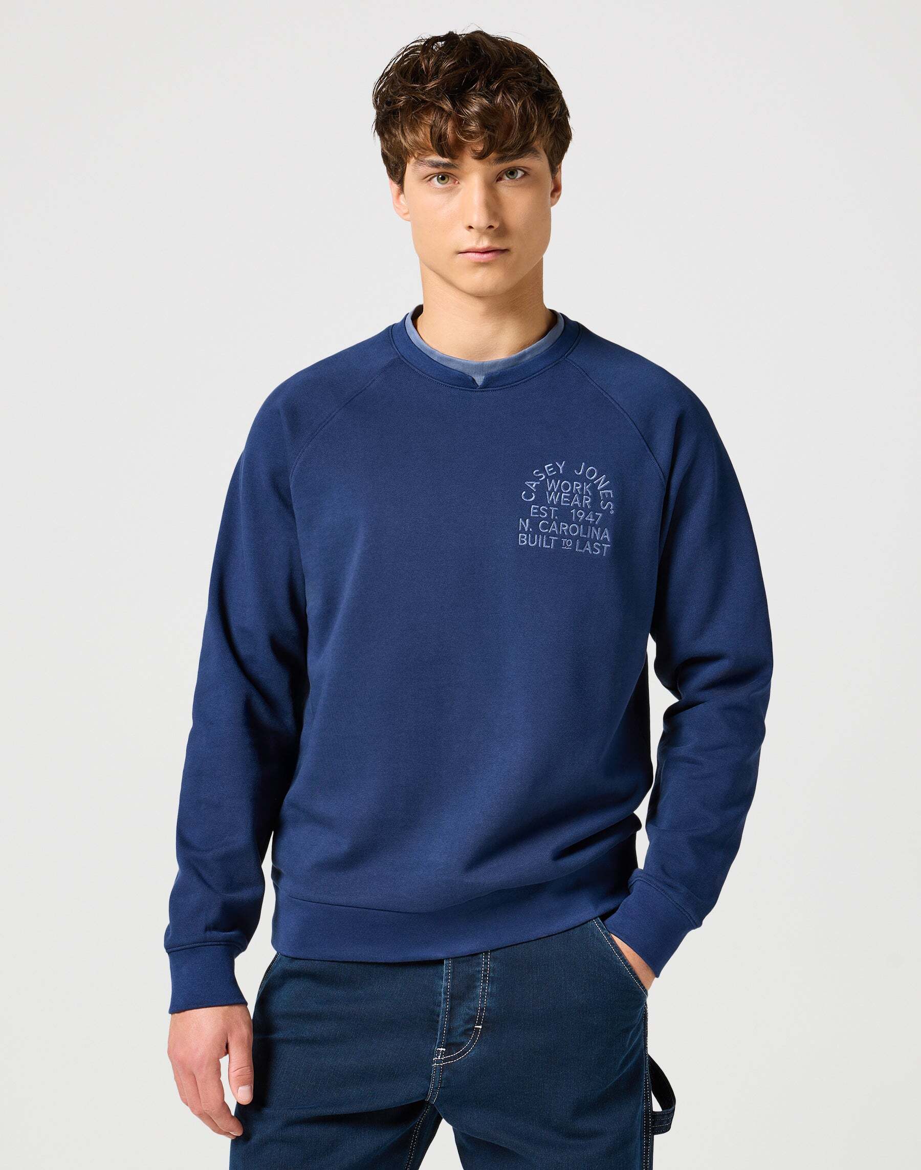 Wrangler Sweatshirt »Wrangler Sweatshirt Casey Jones Sweatshirt« von Wrangler