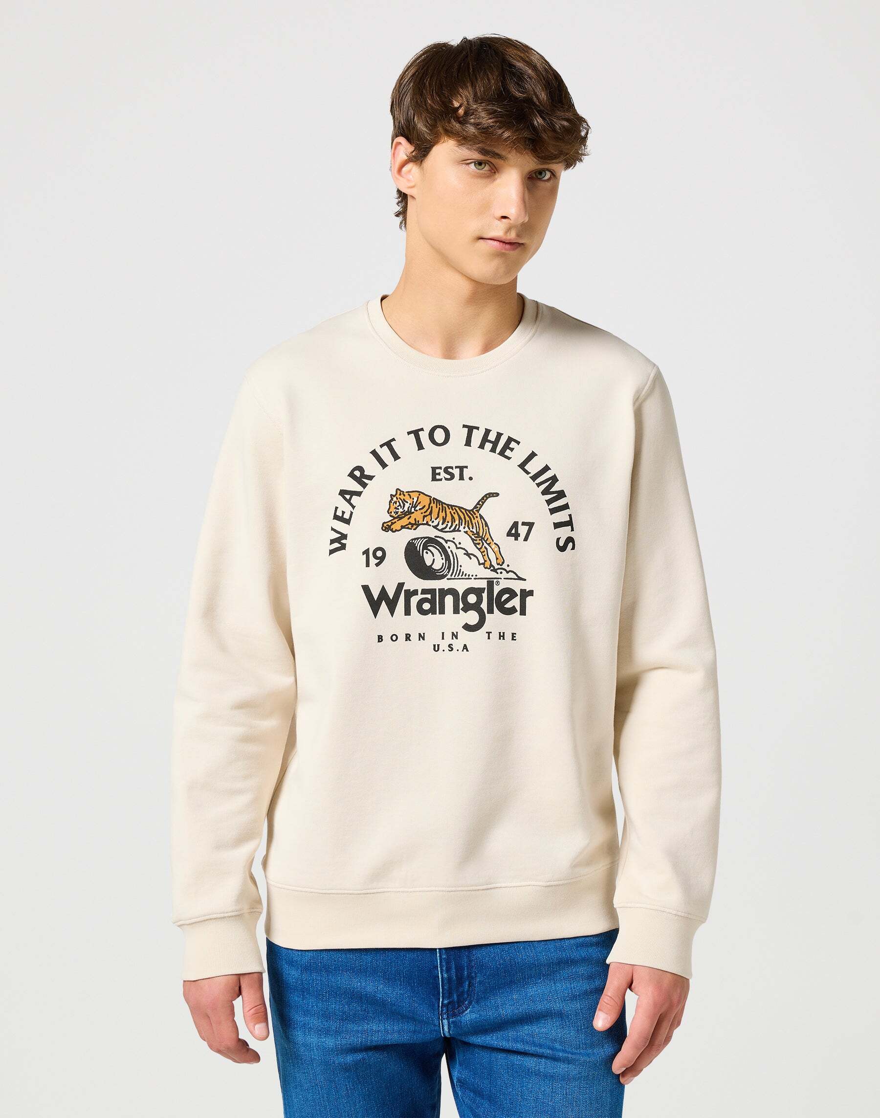 Wrangler Sweatshirt »Wrangler Sweatshirt Crewneck Sweatshirt« Wrangler Sweatshirt »Wrangler Sweatshirt Crewneck Sweatshirt« von Wrangler