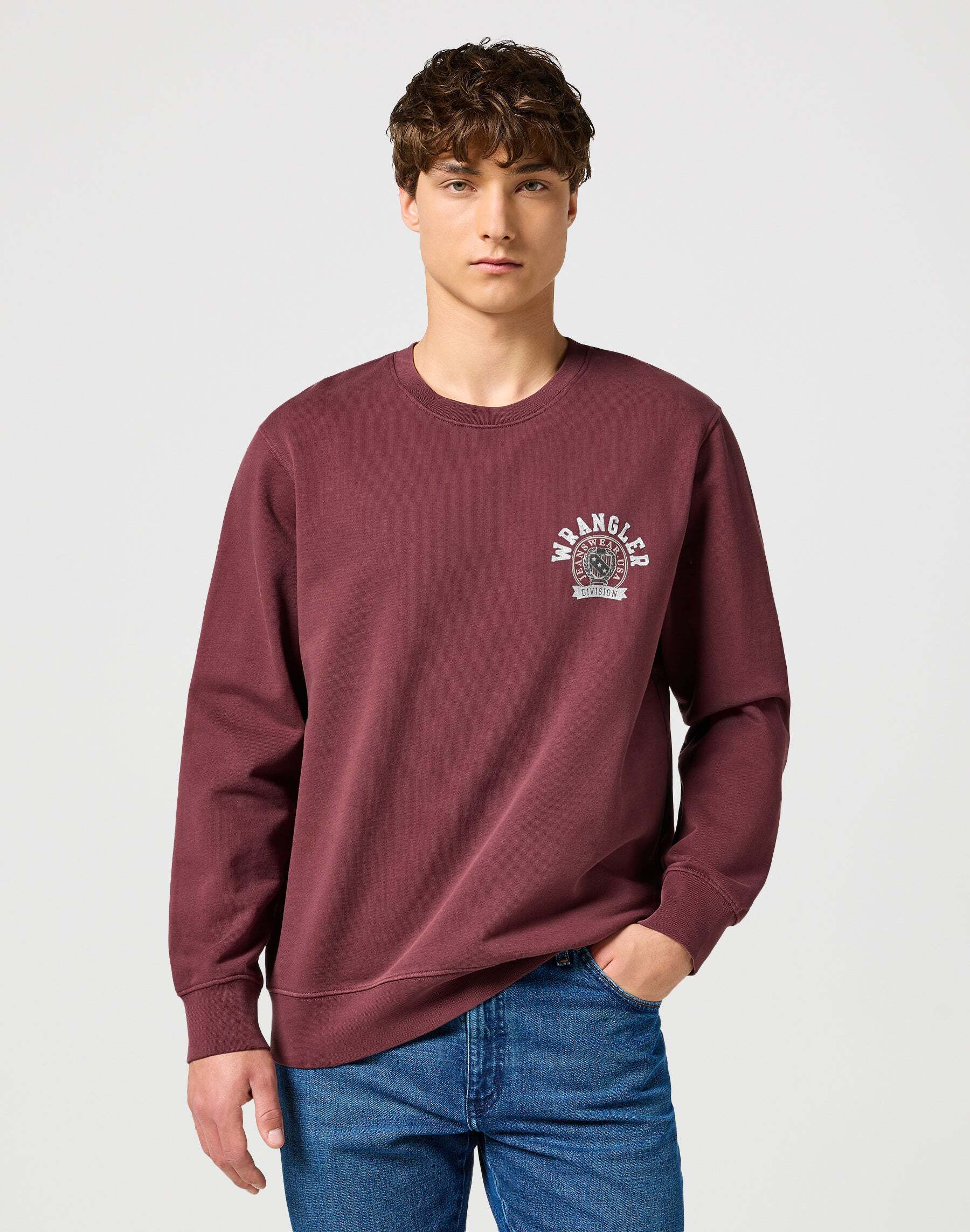Wrangler Sweatshirt »Wrangler Sweatshirt Crewneck Sweatshirt« Wrangler Sweatshirt »Wrangler Sweatshirt Crewneck Sweatshirt« von Wrangler