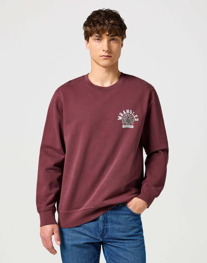 Wrangler Sweatshirt »Wrangler Sweatshirt Crewneck Sweatshirt« von Wrangler