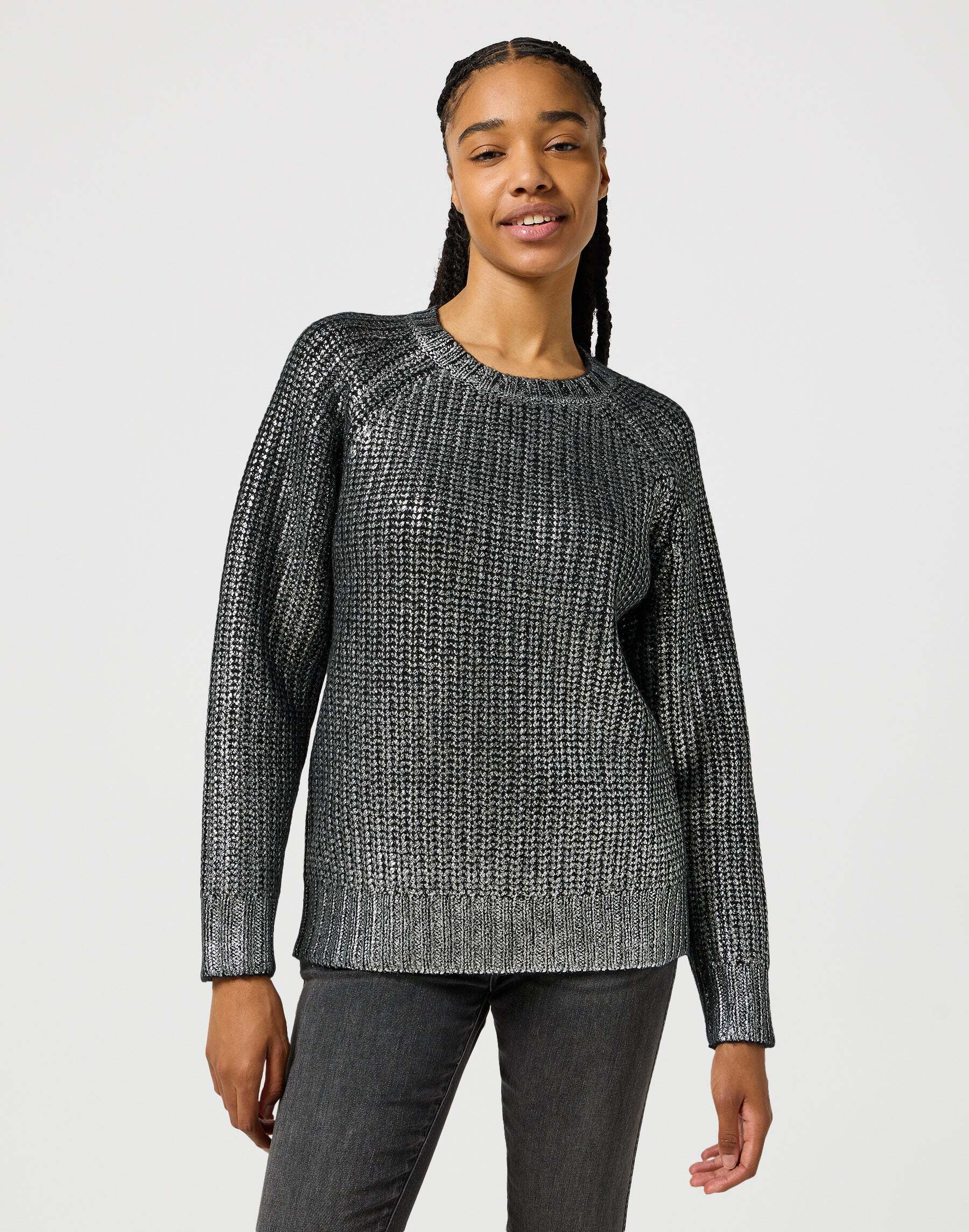 Wrangler Sweatshirt »Wrangler Sweatshirt Foiled Sweater« Wrangler Sweatshirt »Wrangler Sweatshirt Foiled Sweater« von Wrangler