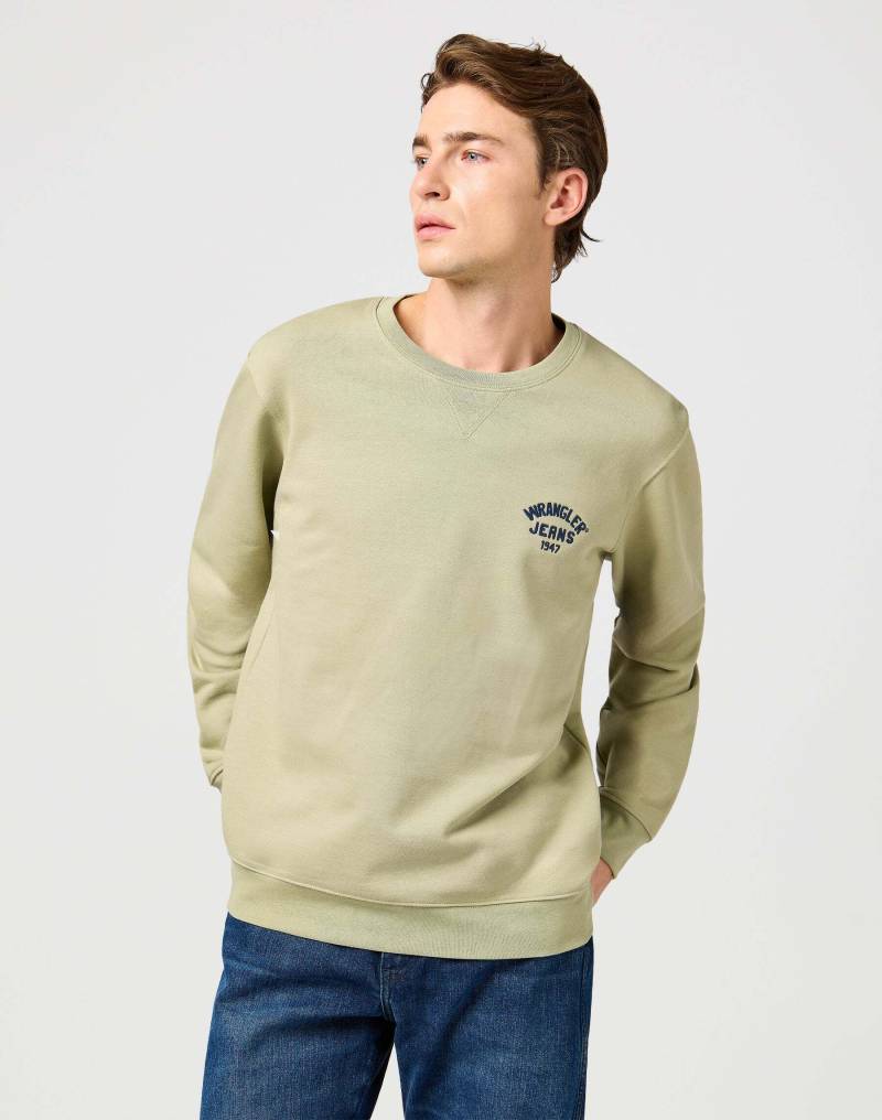 Wrangler Sweatshirt »Wrangler Sweatshirt Small Logo Crew« von Wrangler