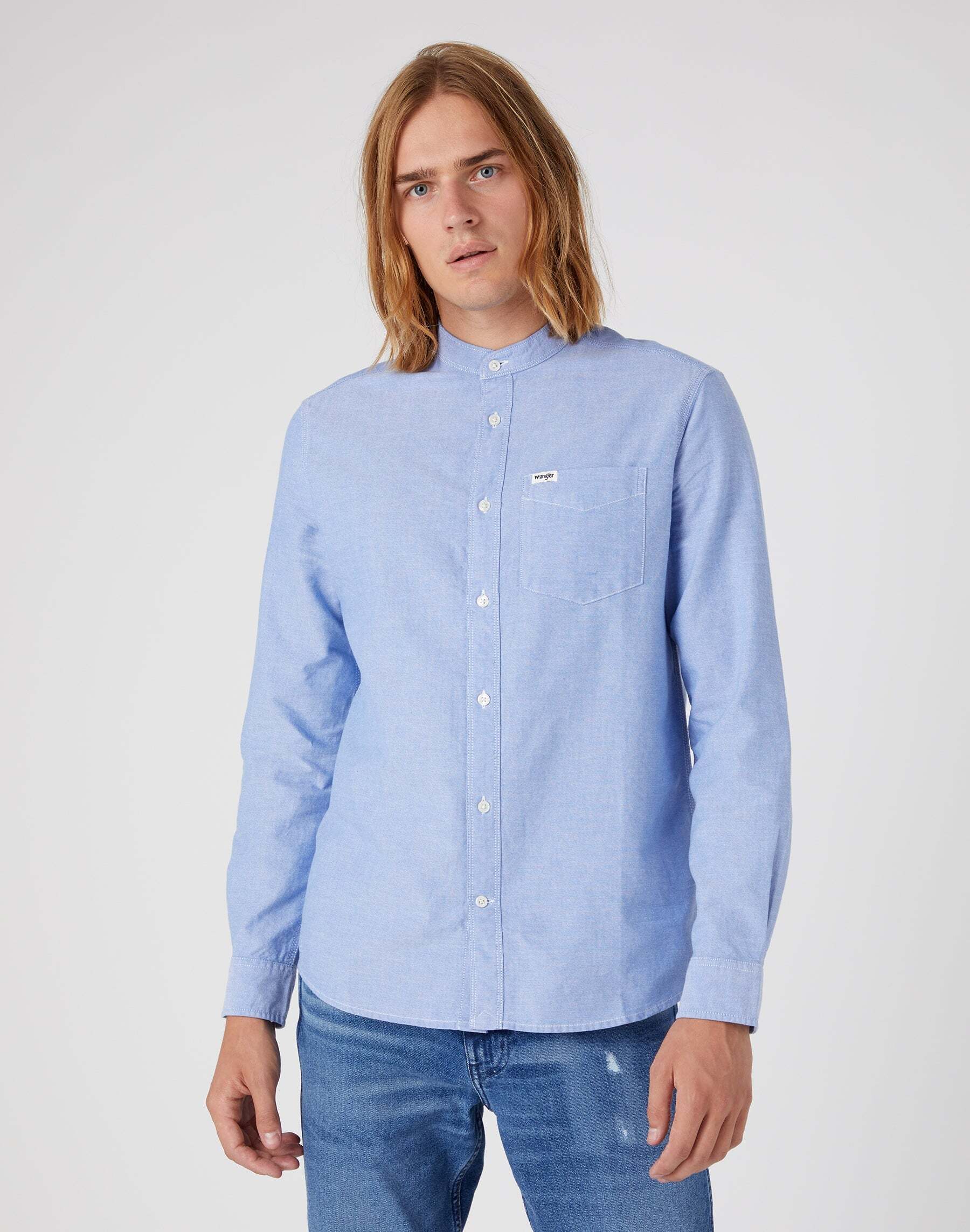 Wrangler Langarmhemd »Wrangler Hemden One Pocket Shirt« von Wrangler