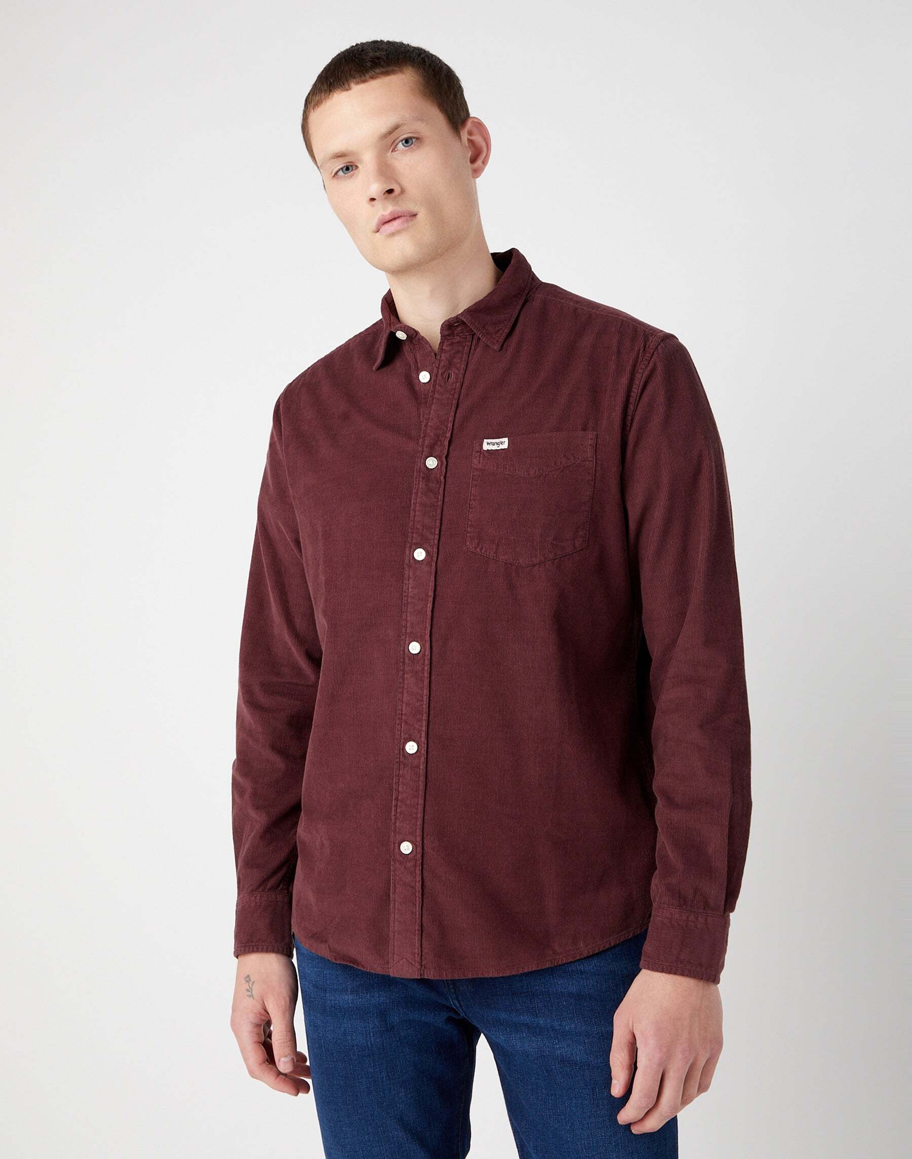 Wrangler Langarmhemd »Wrangler Hemden One Pocket Shirt« von Wrangler