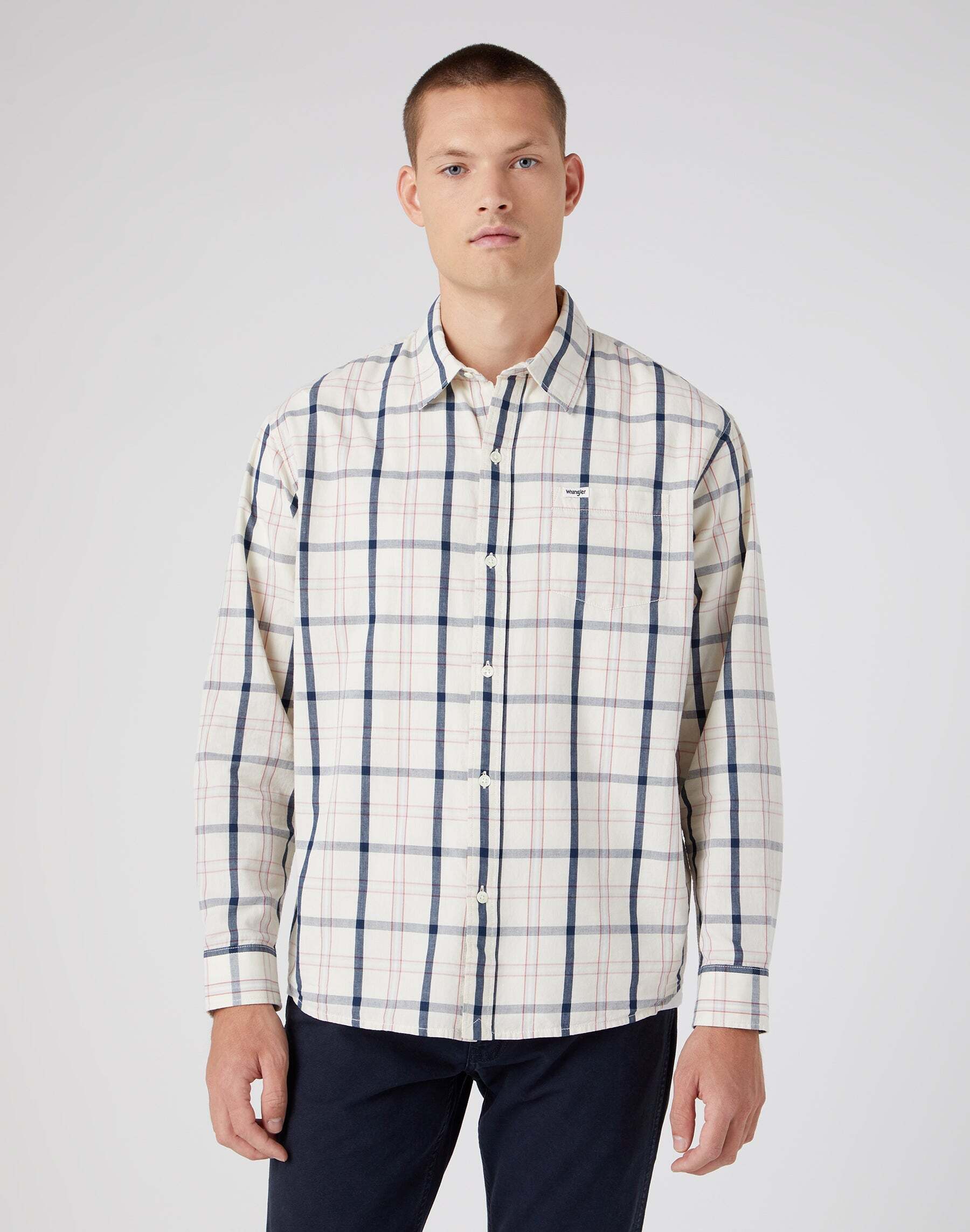 Wrangler Langarmhemd »Wrangler Hemden One Pocket Shirt« von Wrangler