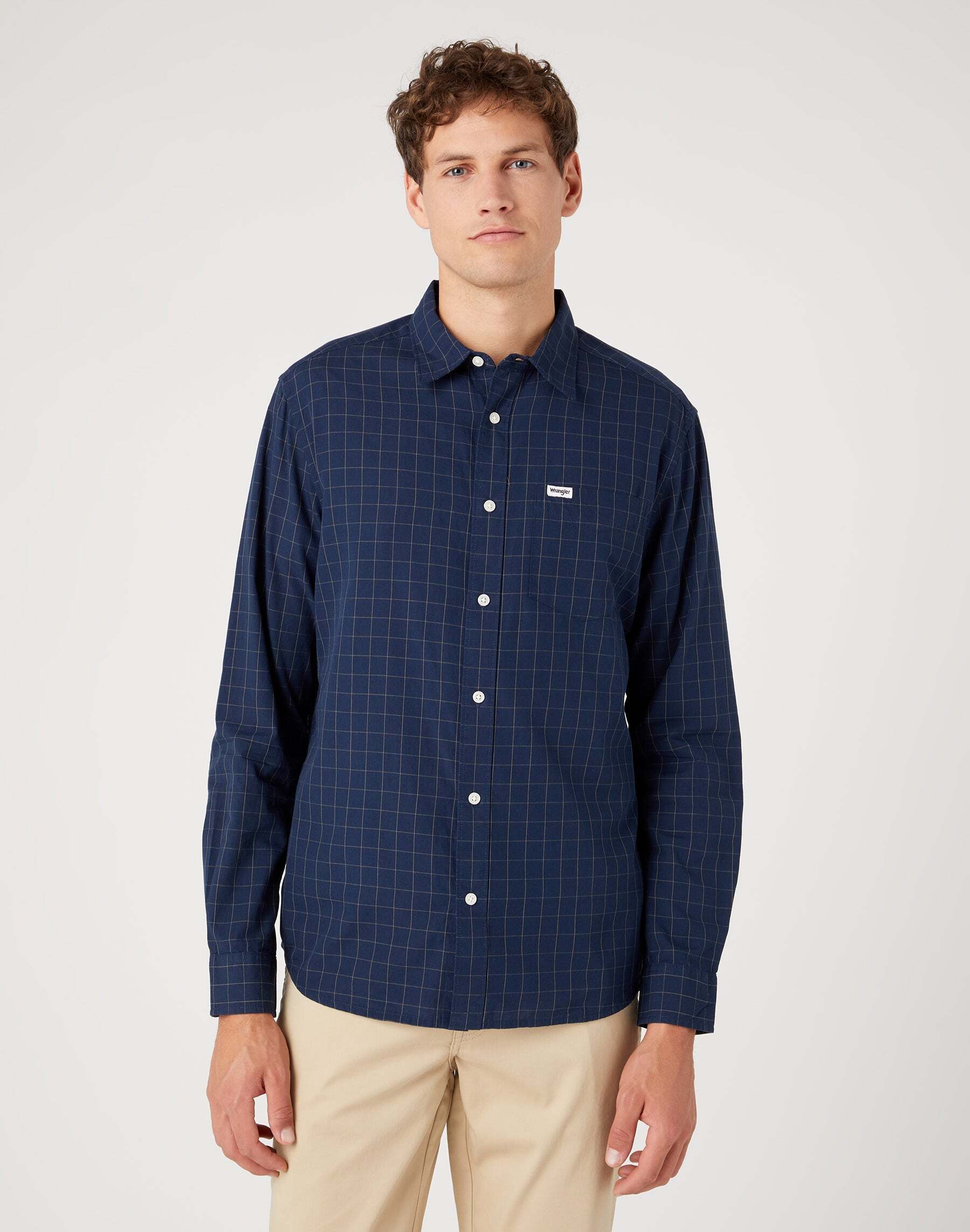 Wrangler Langarmhemd »Wrangler Hemden One Pocket Shirt« von Wrangler