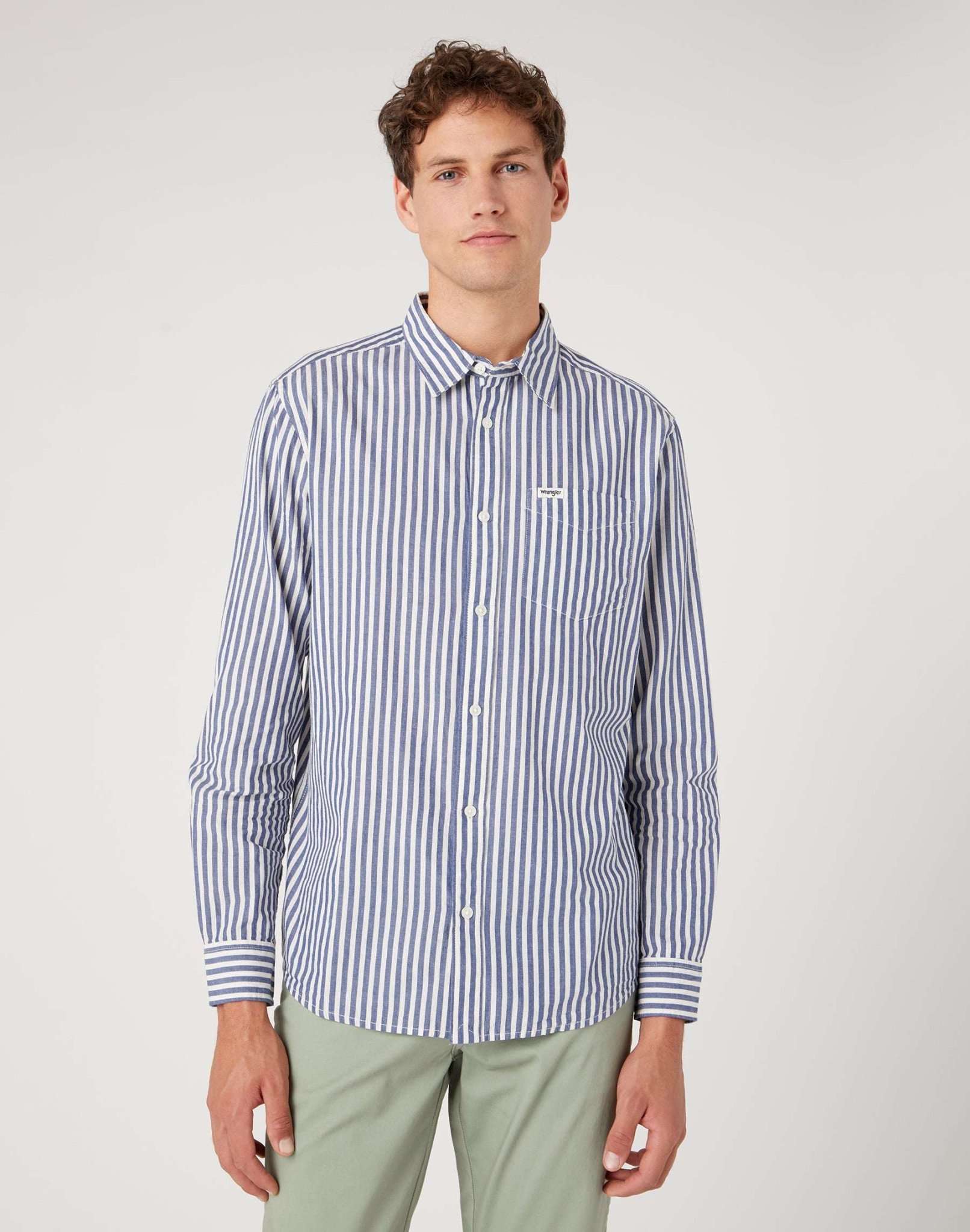 Wrangler Langarmhemd »Wrangler Hemden One Pocket Shirt« von Wrangler