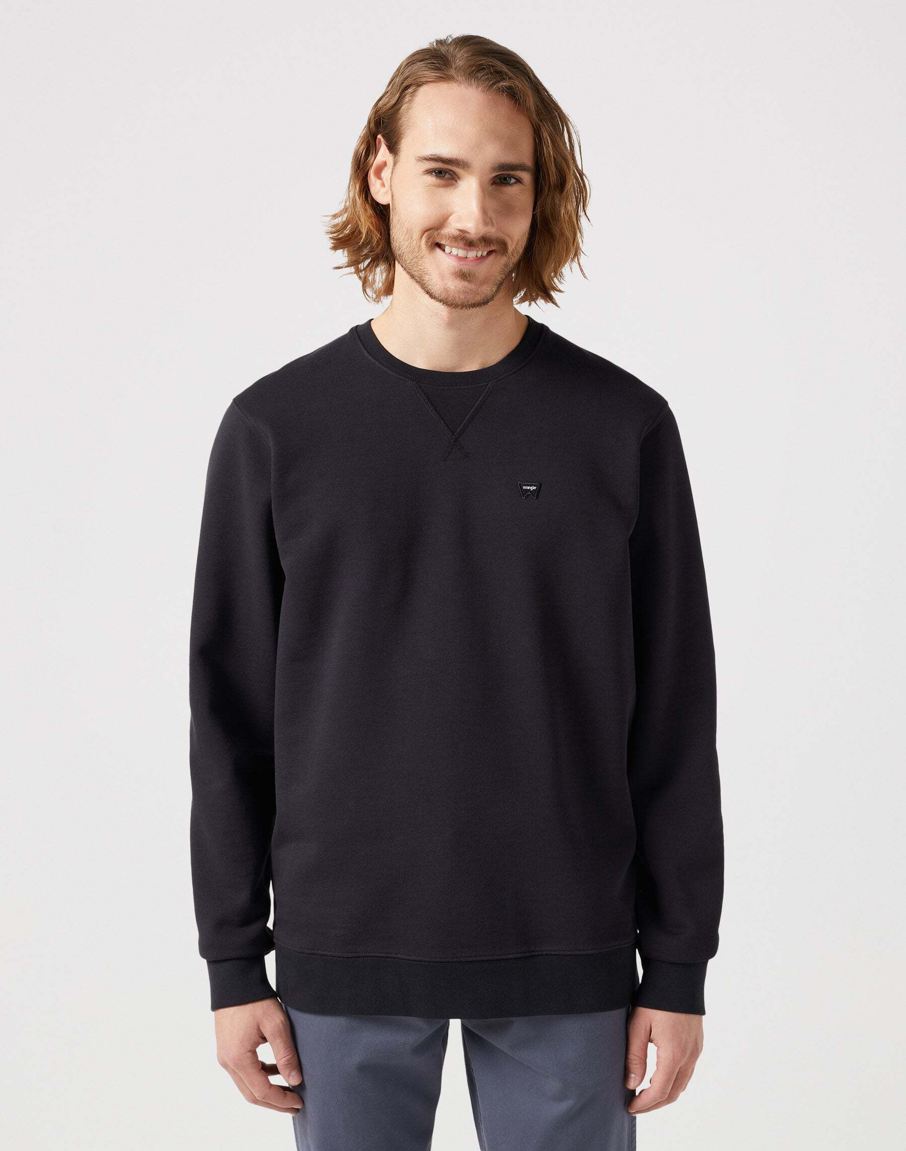 Wrangler Sweatshirt »Wrangler Sweatshirts Sign Off Crew« von Wrangler