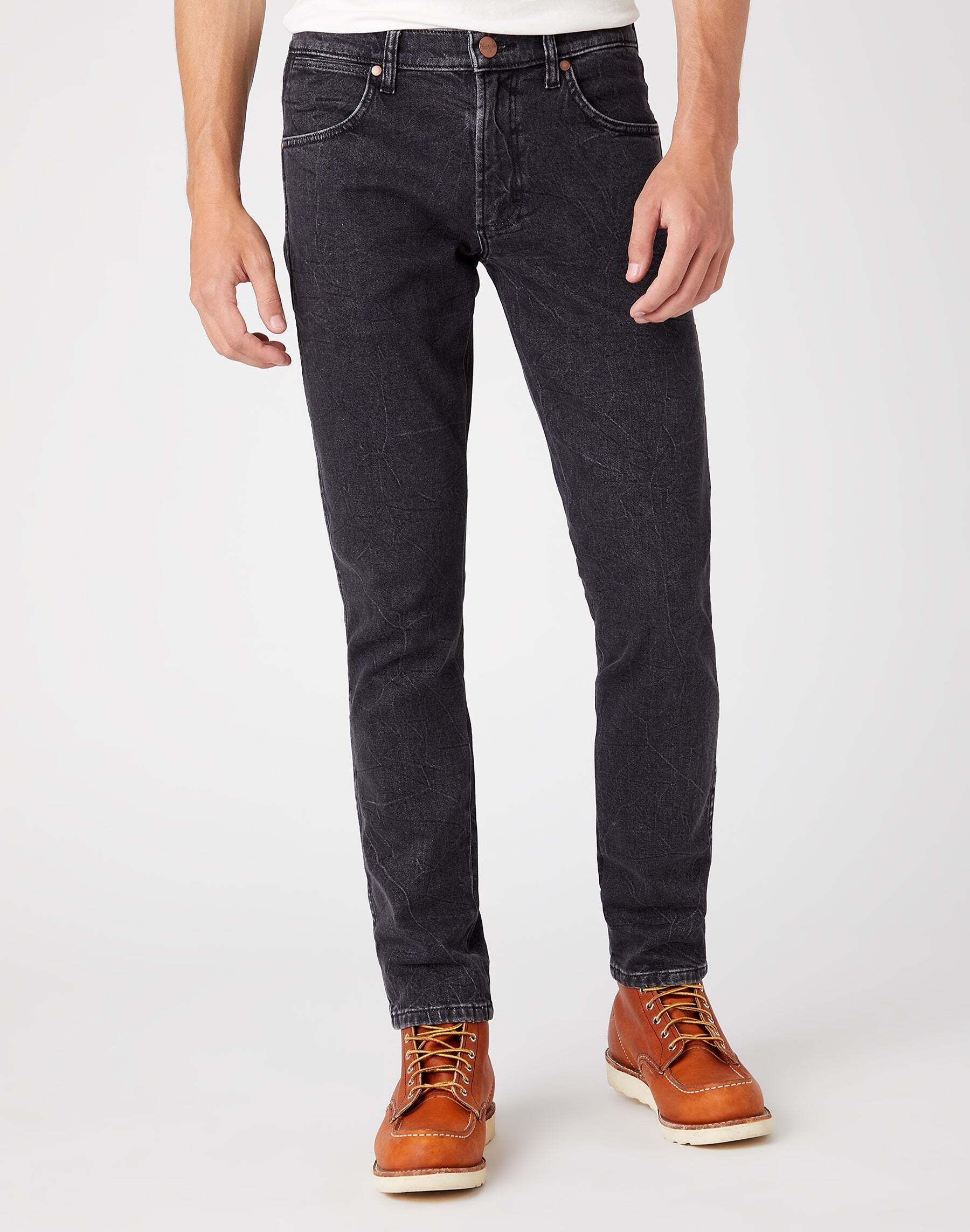 Wrangler Tapered-fit-Jeans »Wrangler Jeans Slim Fit Larston« von Wrangler