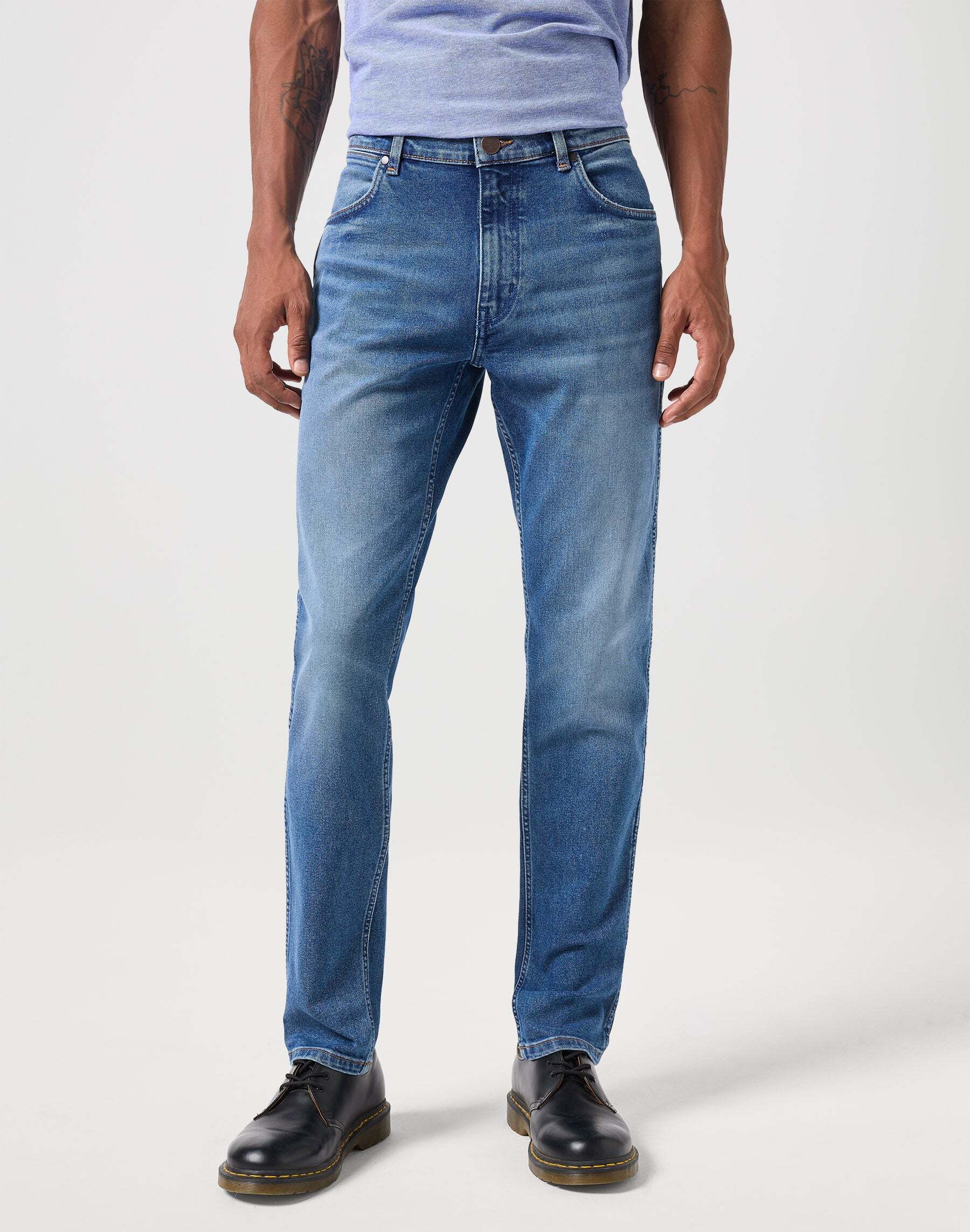 Wrangler Tapered-fit-Jeans »Wrangler Jeans River« Wrangler Tapered-fit-Jeans »Wrangler Jeans River« von Wrangler