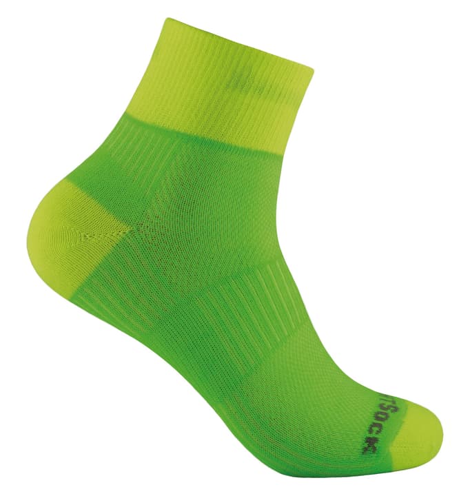 Wrightsock Coolmesh II Quarter Socken gelb von Wrightsock