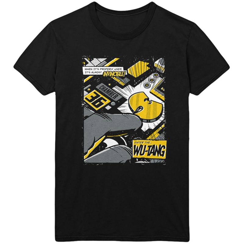 Invincible Tshirt Damen Schwarz M von Wu-Tang Clan