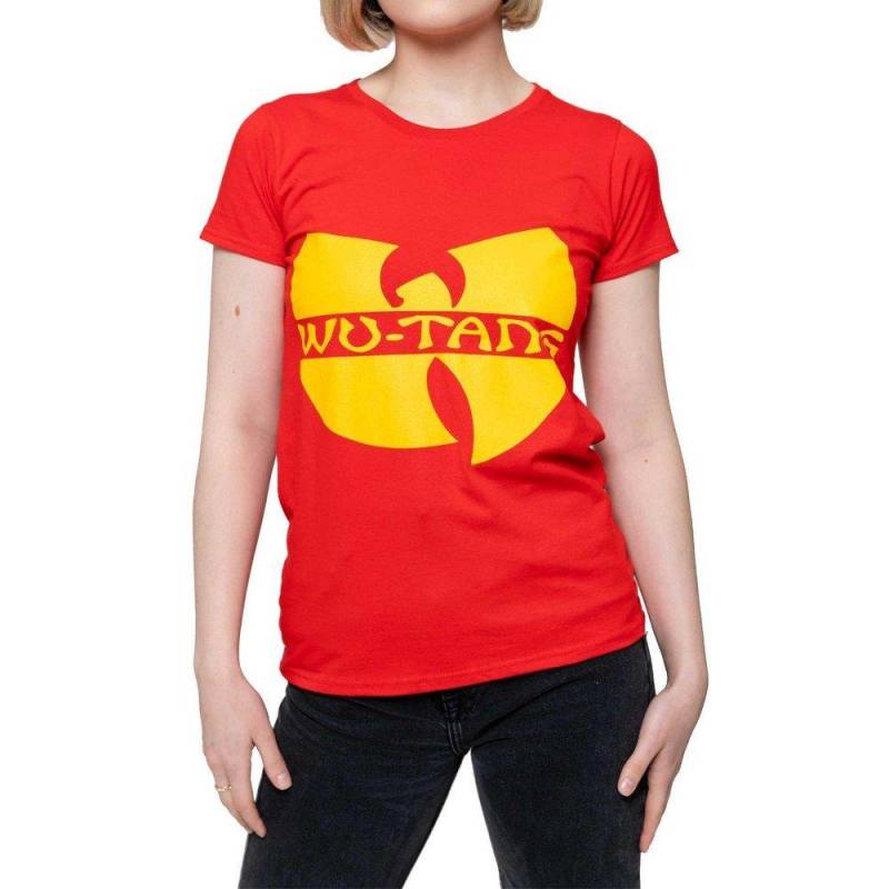 Tshirt Damen Rot Bunt M von Wu-Tang Clan