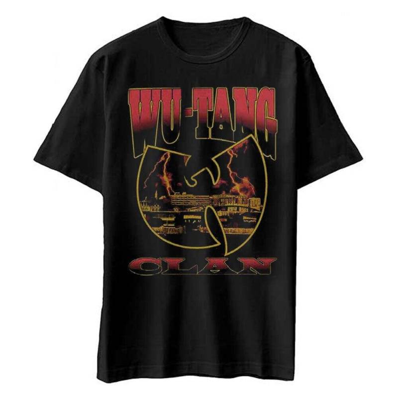 Tshirt Damen Schwarz L von Wu-Tang Clan